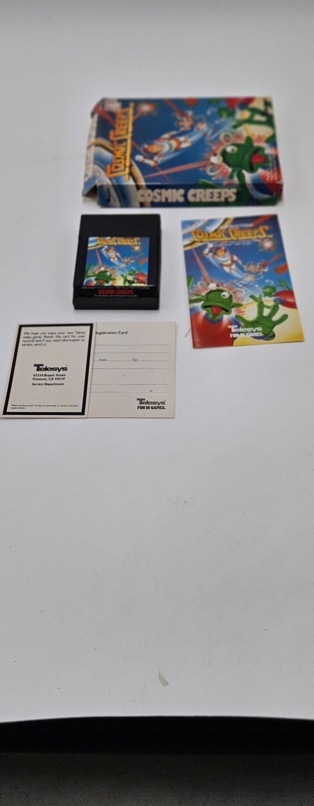 Cosmic Creeps Atari 2600/VCS