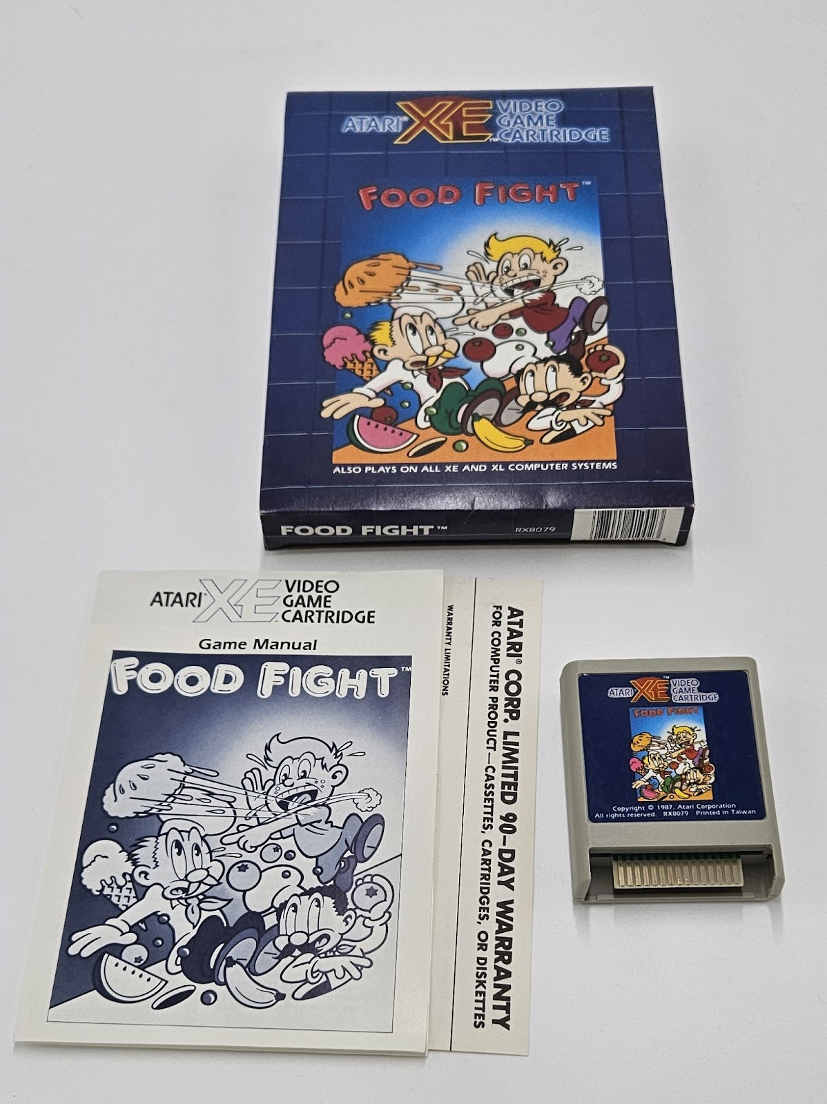 Food Fight Atari 400/800