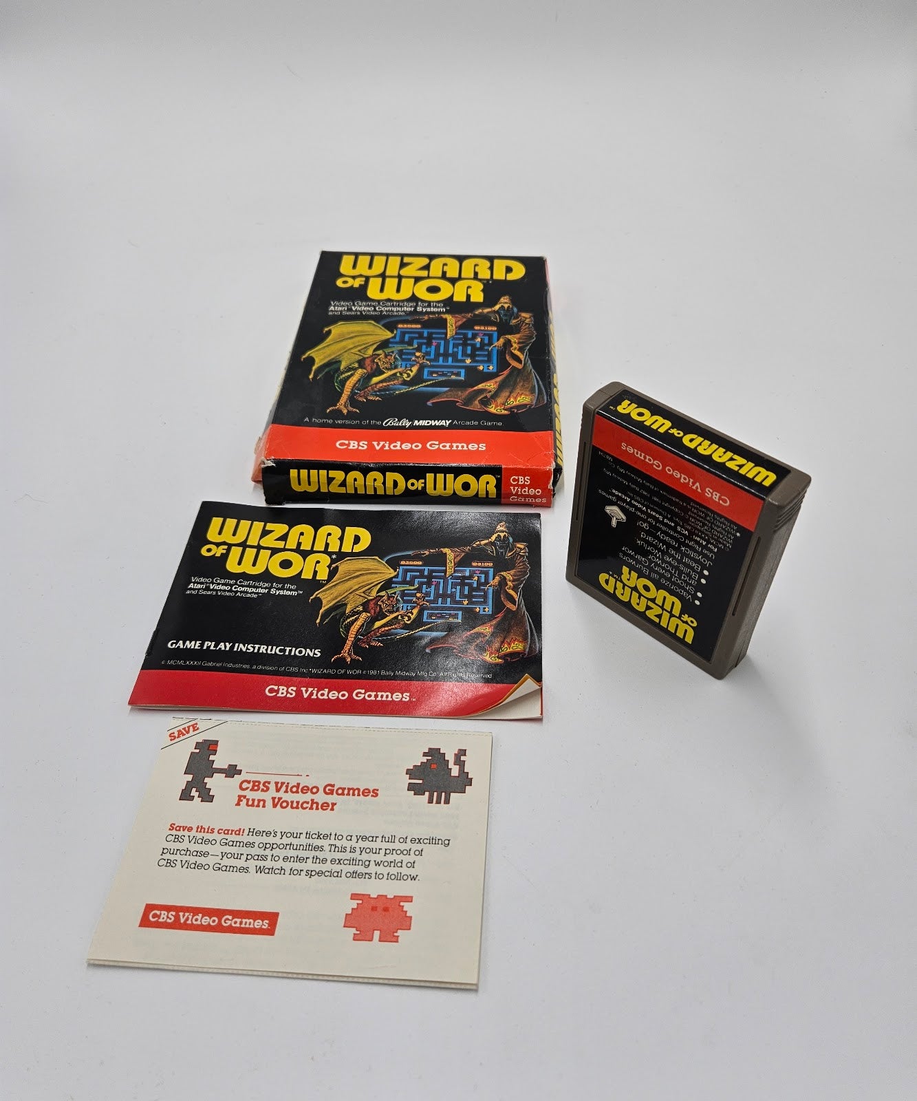 Wizard of Wor Atari 2600/VCS