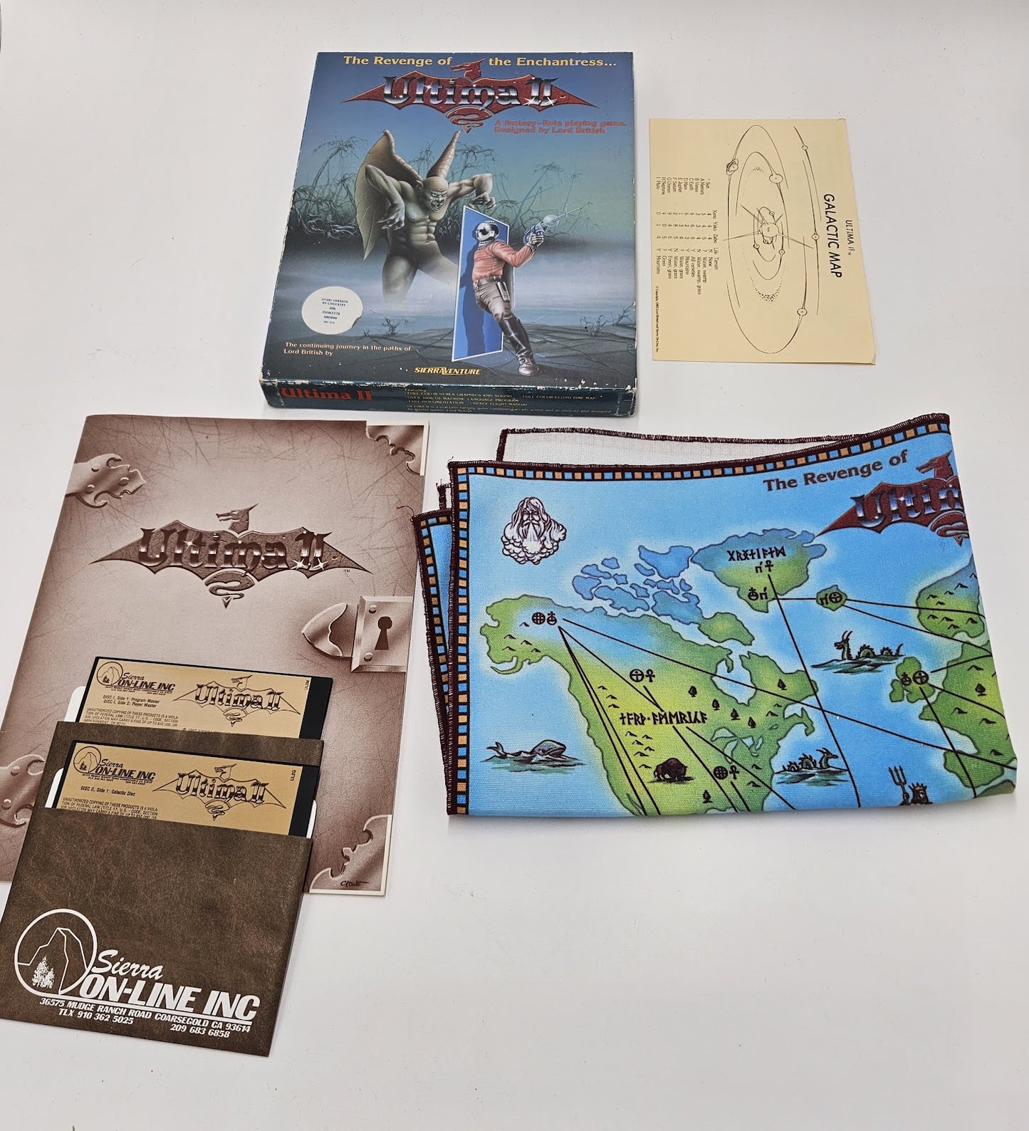 Ultima II: Revenge of the Enchantress Atari 400/800