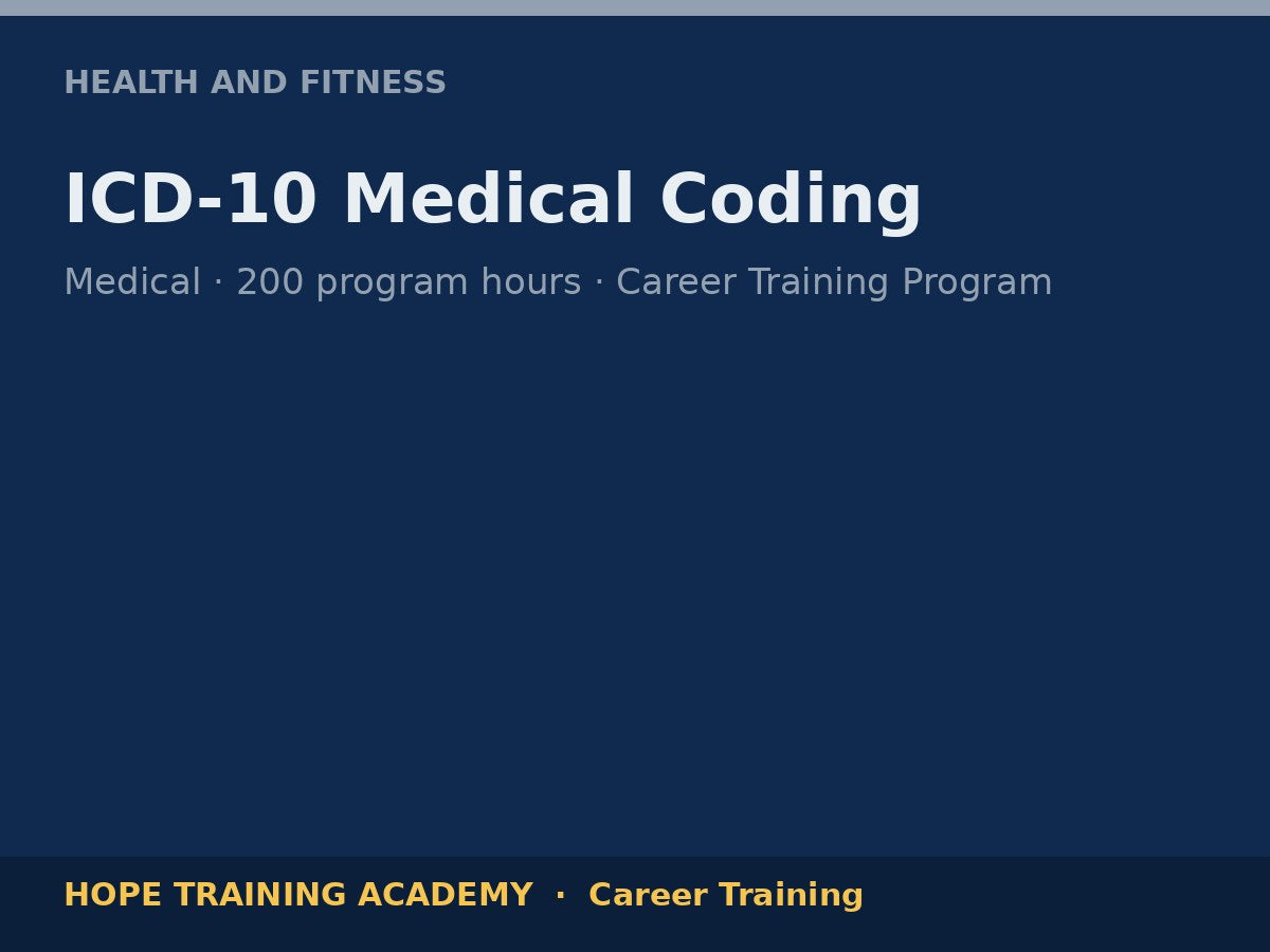 ICD-10 Medical Coding