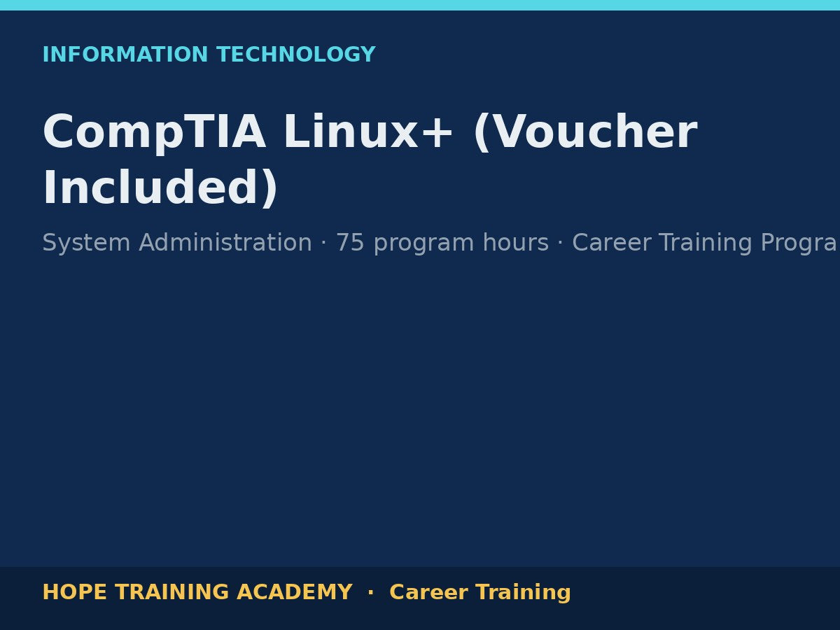CompTIA Linux+ (Voucher Included)