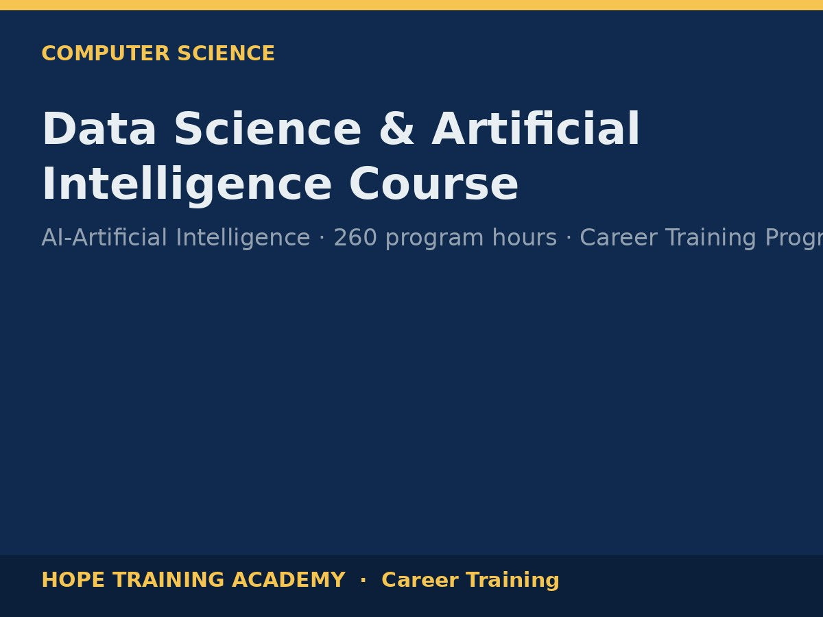 Data Science & Artificial Intelligence Course