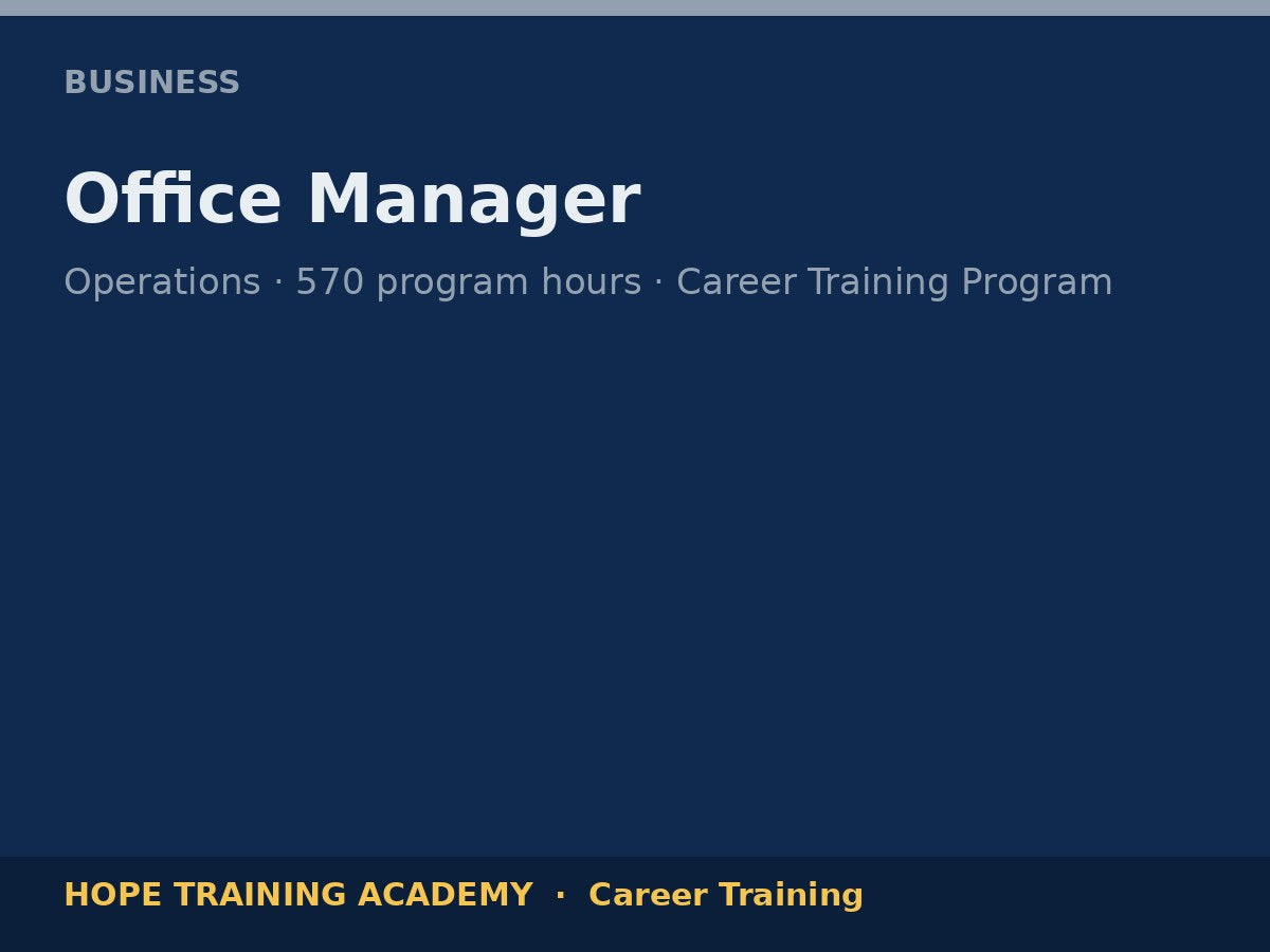 Office Manager