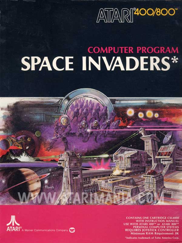Alien Invaders - second copy Arcadia 2001