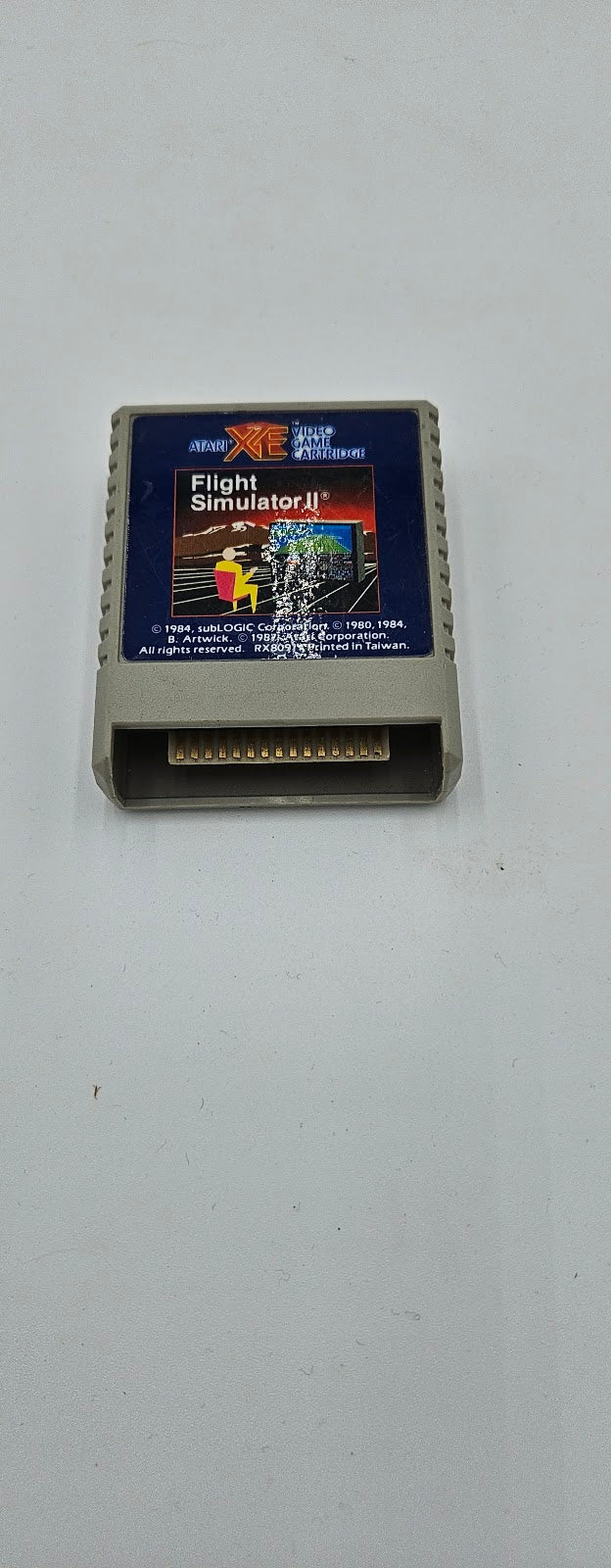 Flight Simulator II Atari XE/XL
