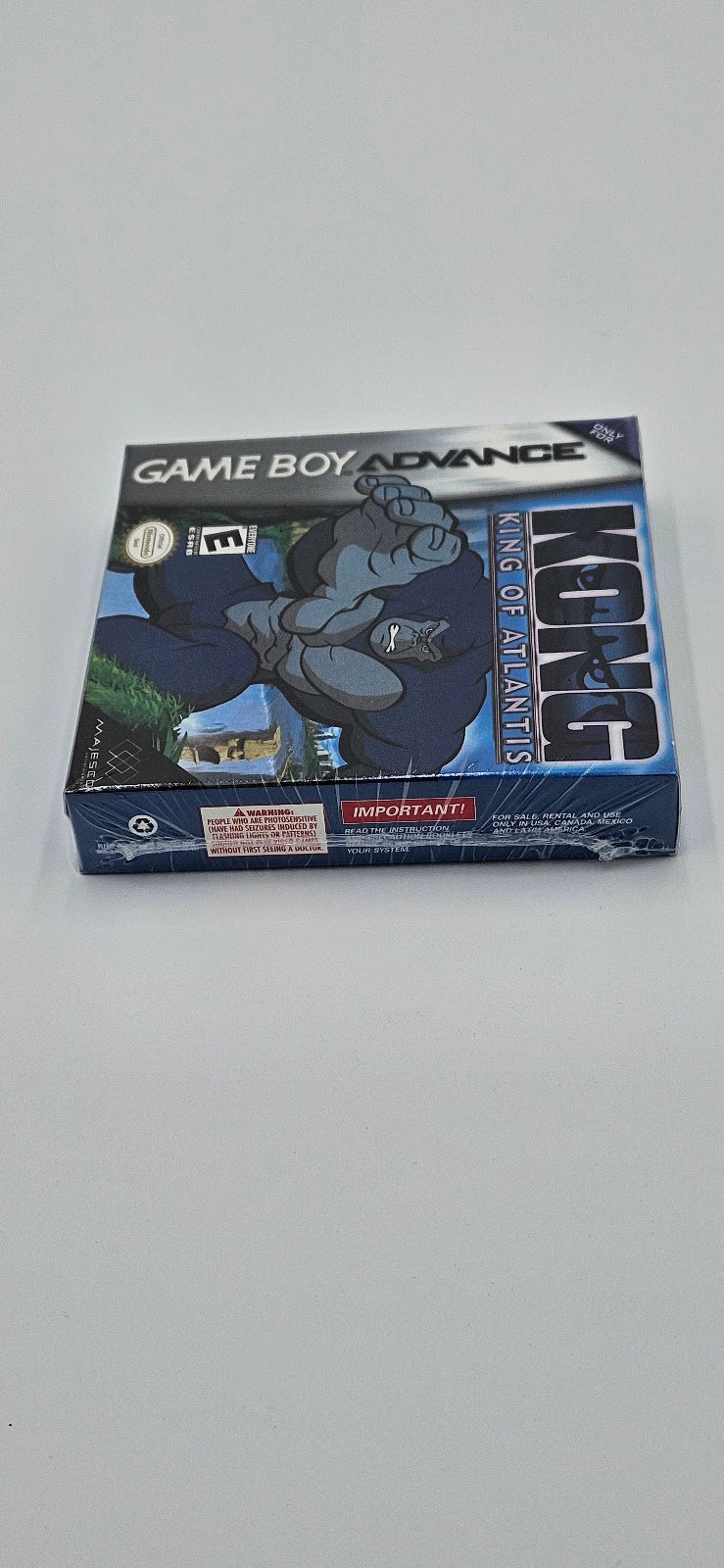 Kong King of Atlantis GBA - SEALED BOX - Mint Condition! Gameboy Advance