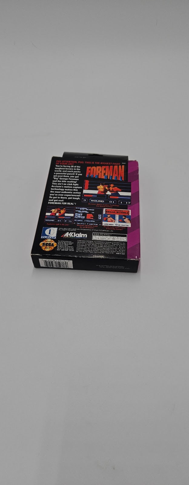 Foreman For Real Game Gear