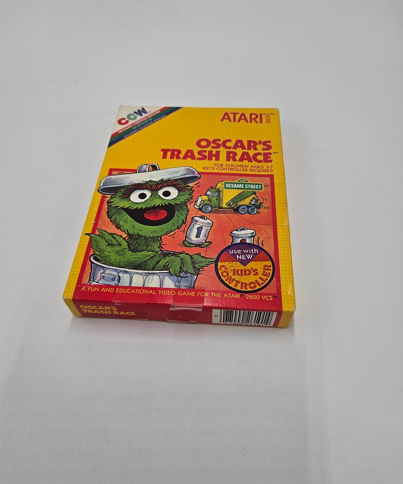 Oscar's Trash Race Atari 2600/VCS