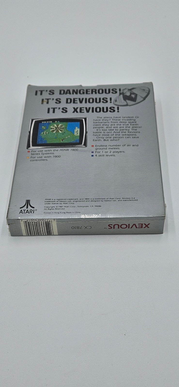 Xevious Atari 7800