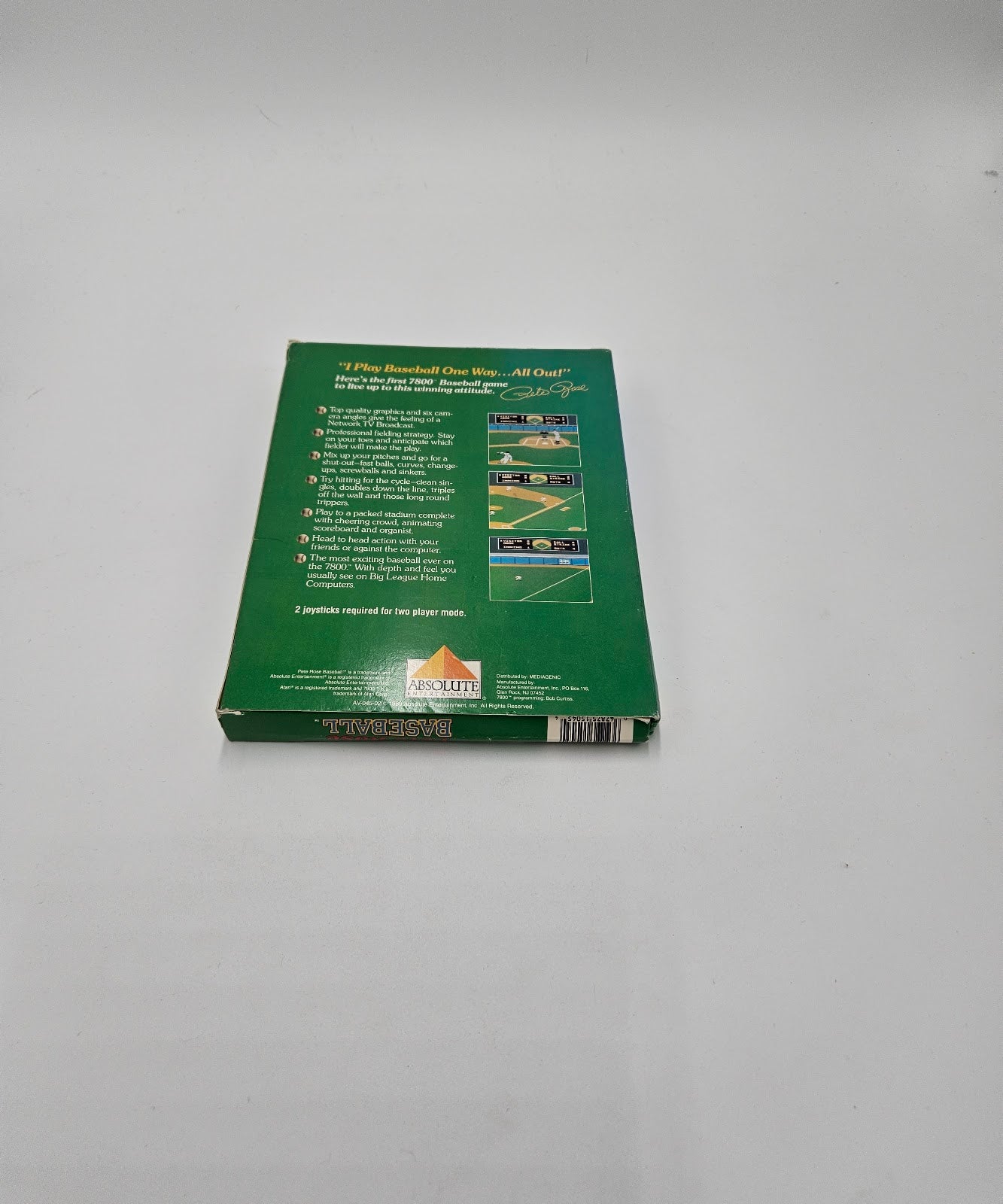 Pete Rose Baseball Atari 7800