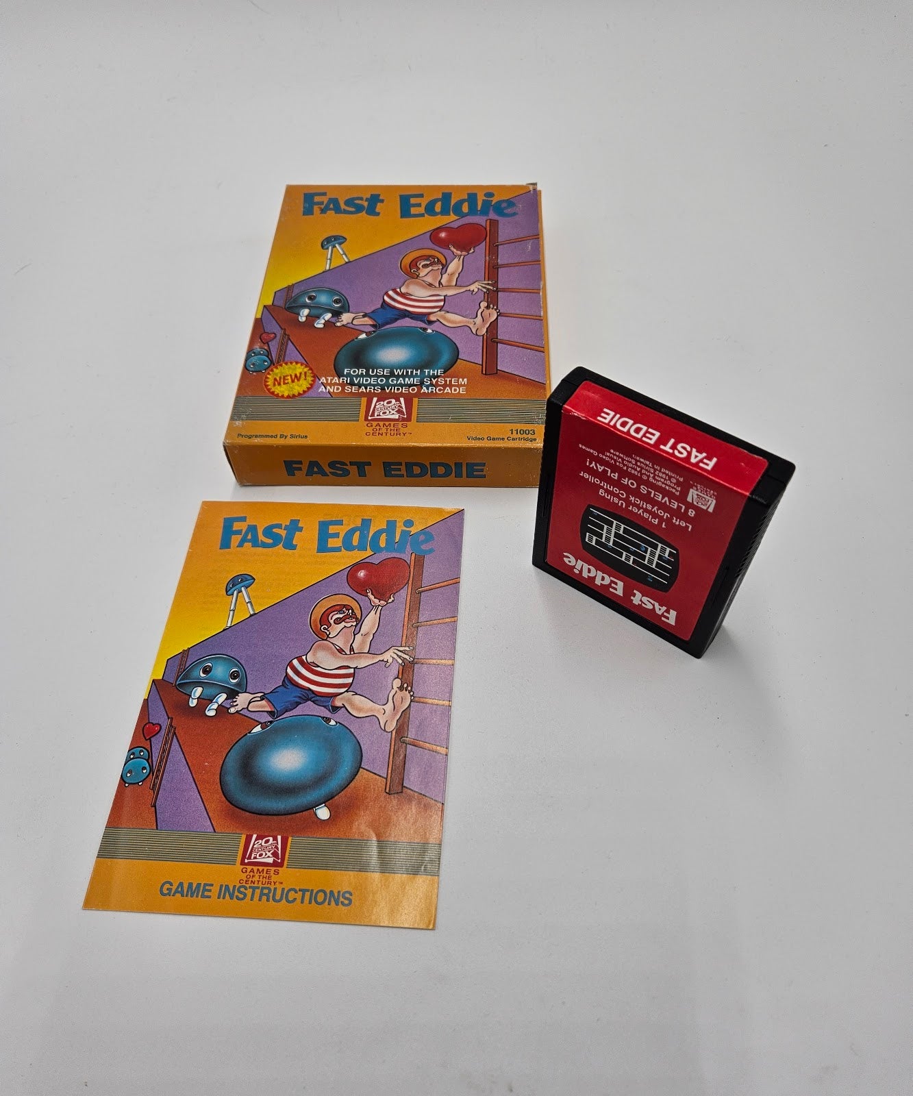 Fast Eddie Atari 2600/VCS