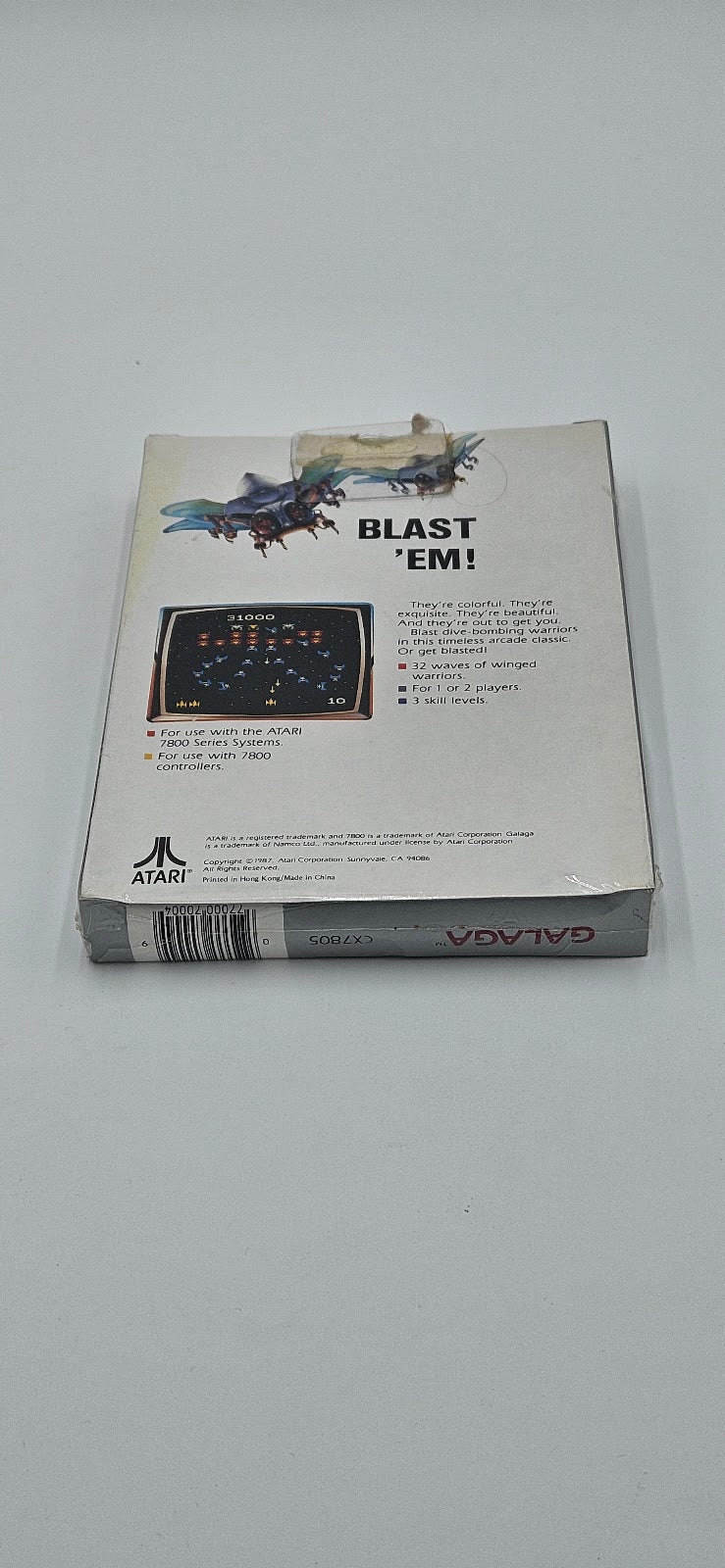 Galaga Atari 7800