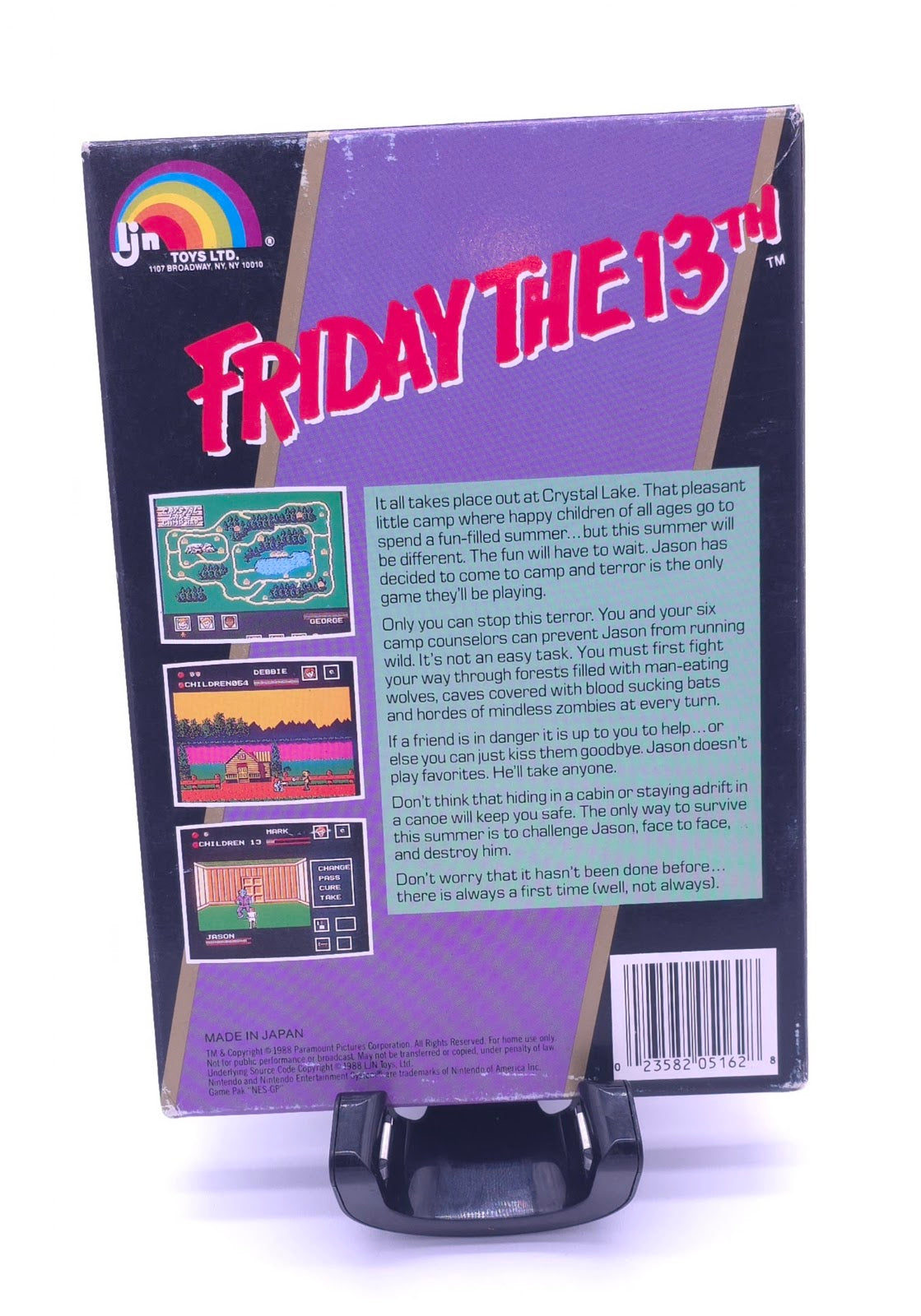 Friday the 13th Nintendo NES RARE Hard to Find - CIB - First Horror License!
