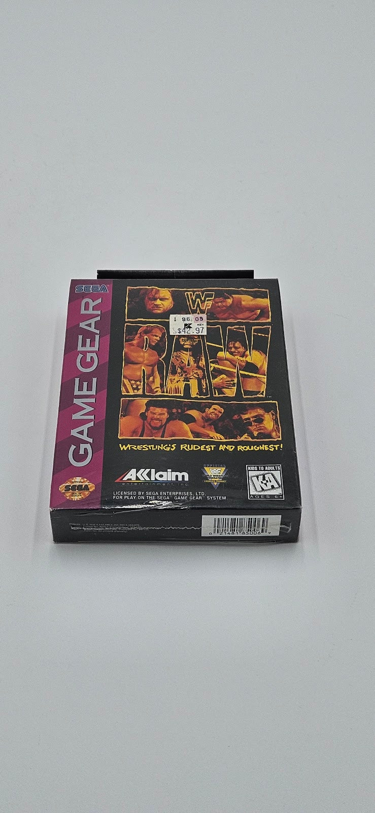 WWF Raw Sega Game Gear