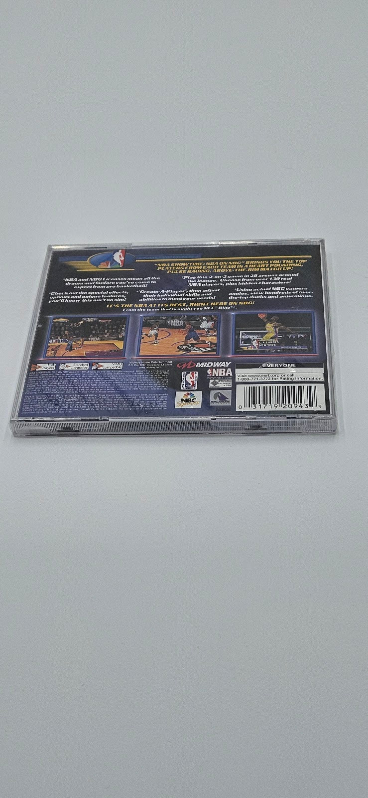 NBA ShowTime Sega Dreamcast