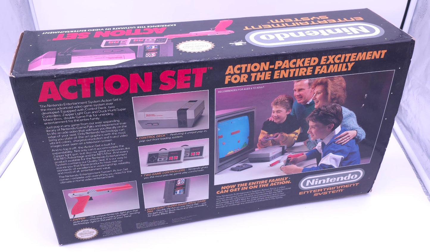 Nintendo NES Action Set Complete - Grade Ready - Historic