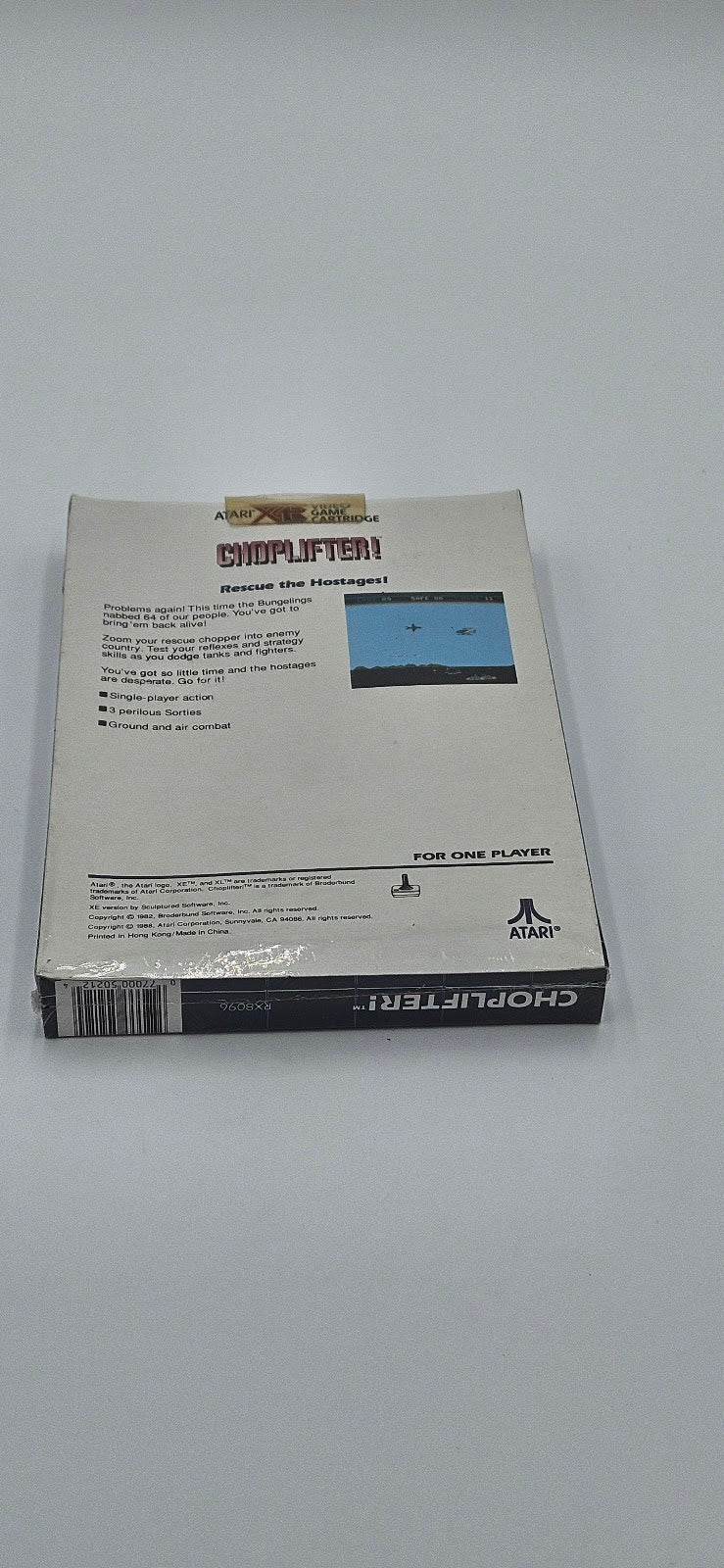 CHOPLIFTER! Atari XE