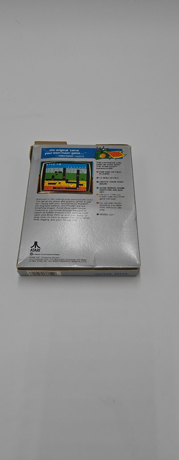 Dig Dug Atari 5200