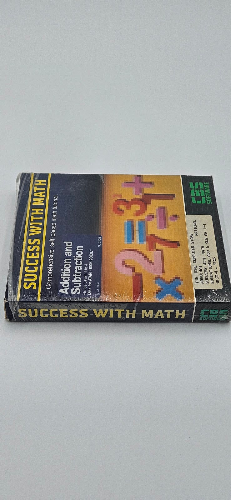 SUCCESS WITH MATH Addition and Subtraction Atari 1200XL