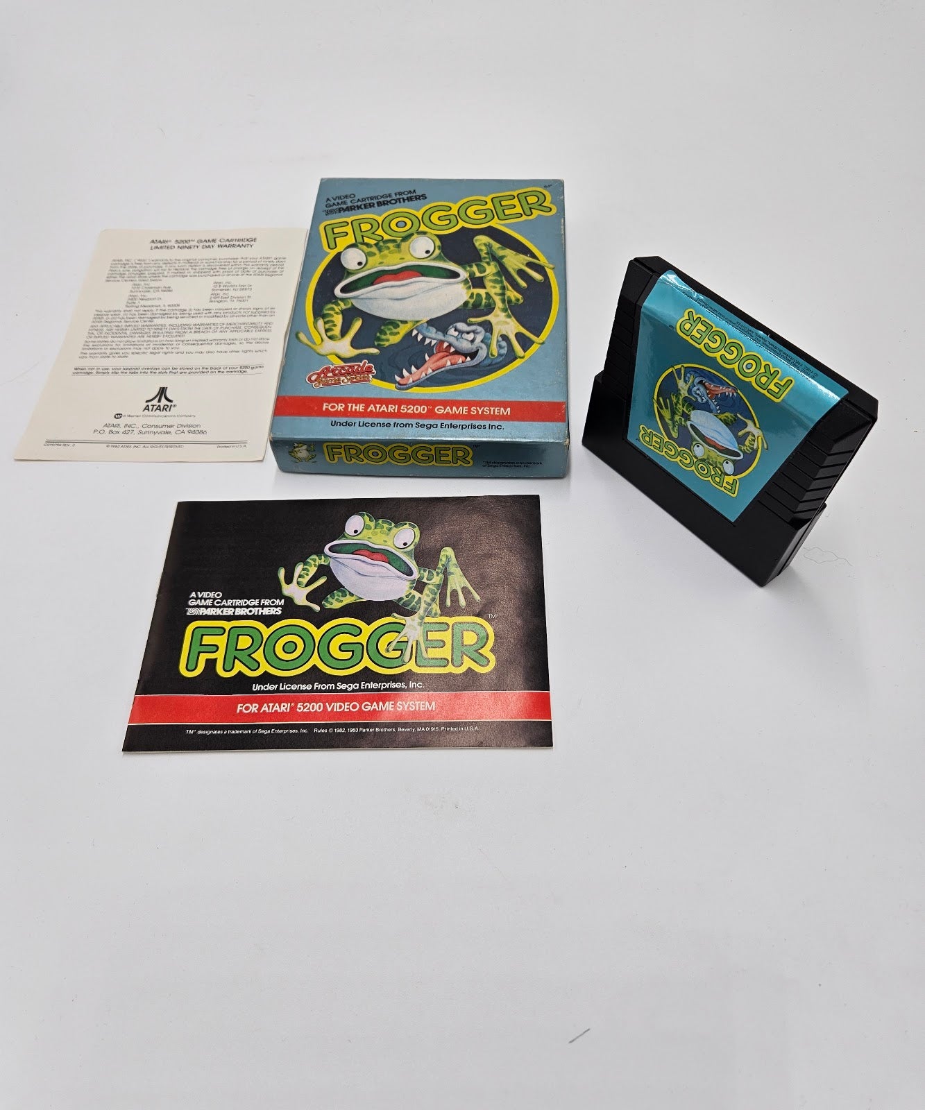 Frogger Atari 5200