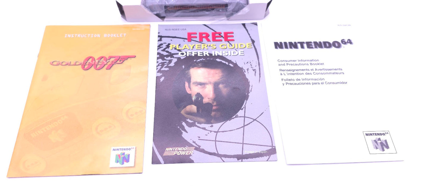GoldenEye 007 Nintendo 64 Pristine CIB Complete High Grader