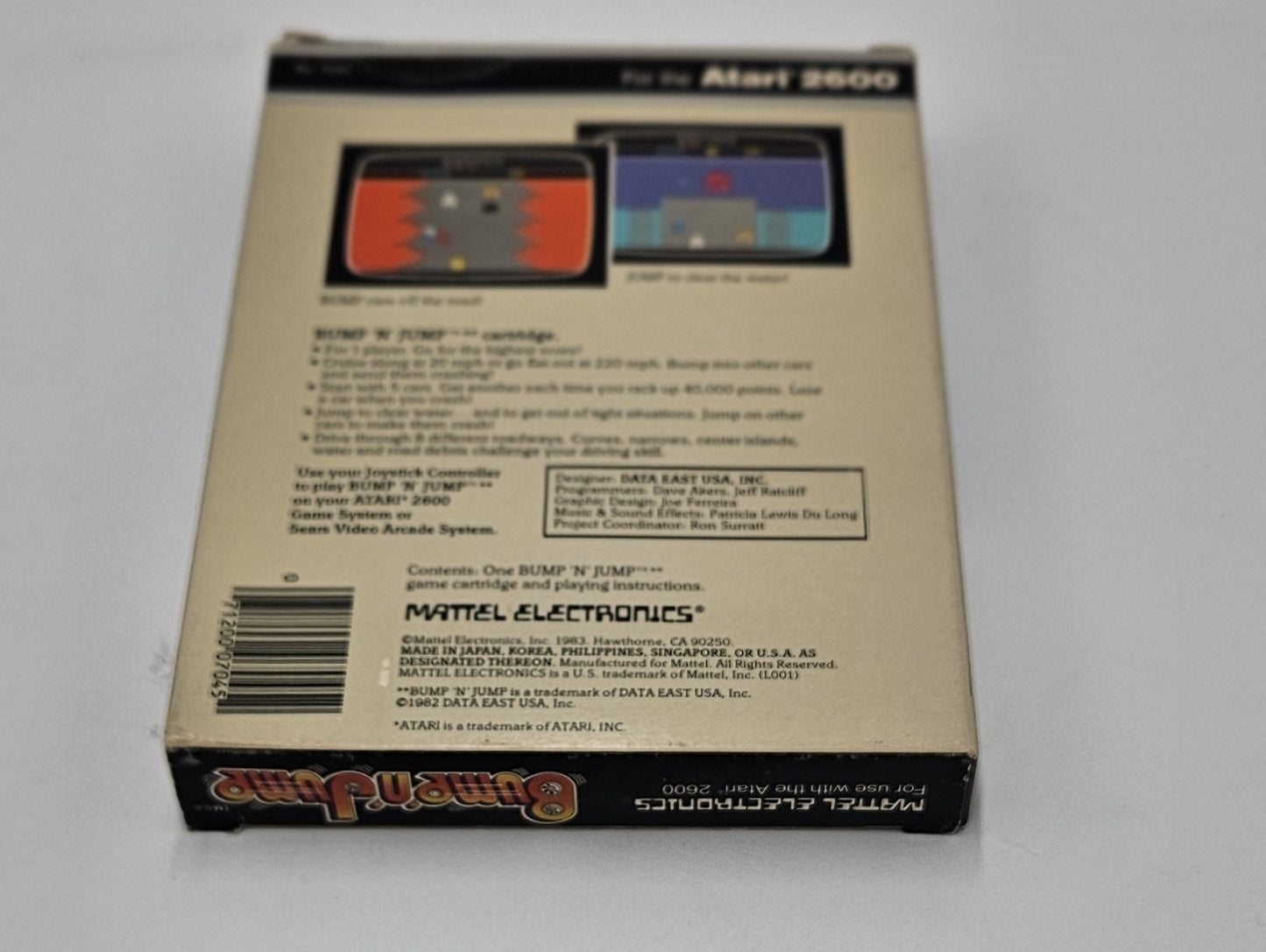 Bump 'n' Jump Atari 2600/VCS