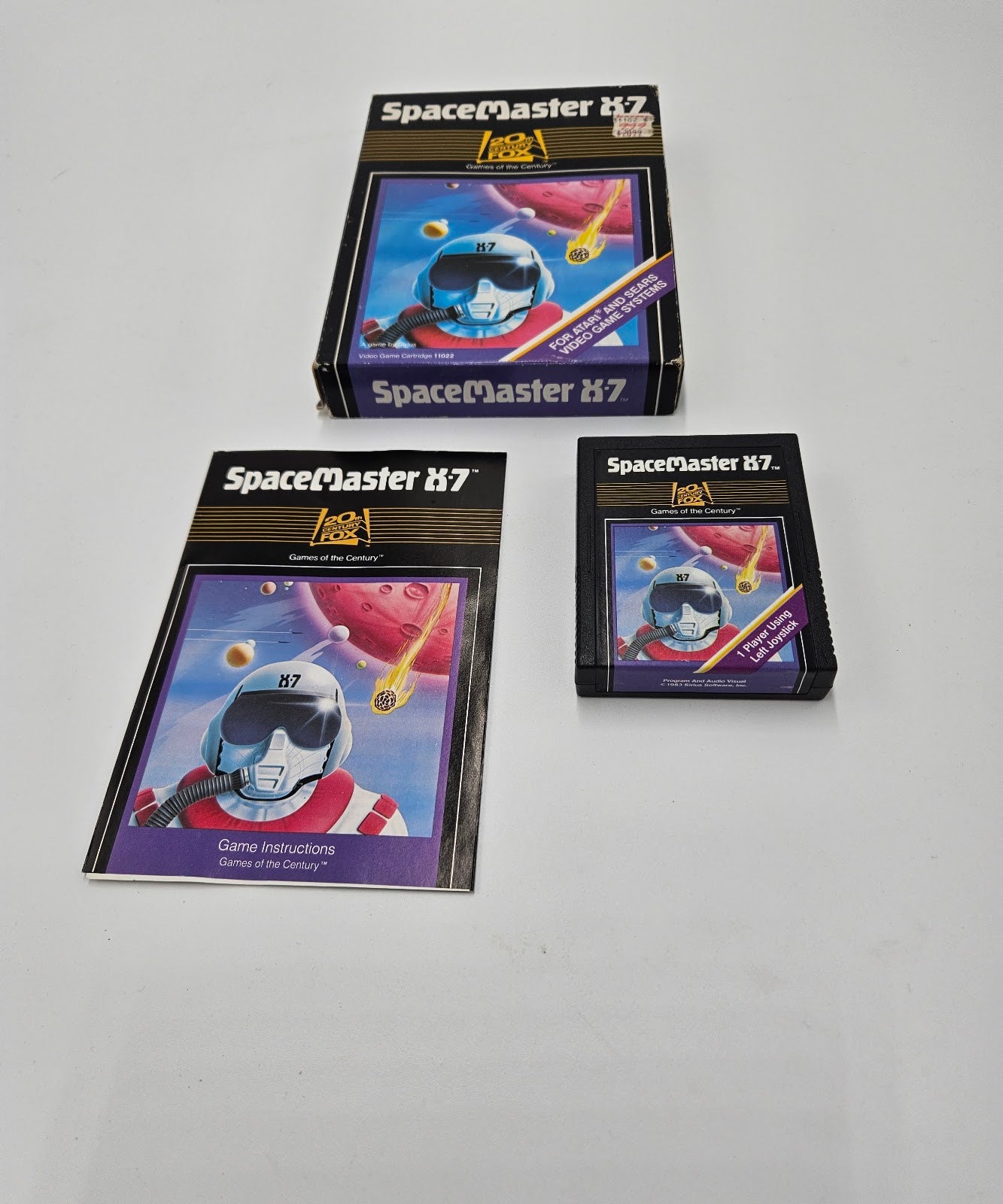 Spacemaster X-7 Atari 2600/VCS