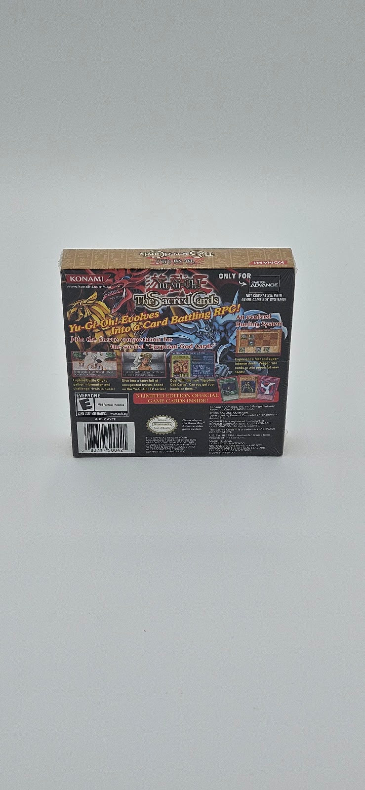 Yu-Gi-Oh! The Sacred Cards GBA - Factory Sealed RARE Gameboy Advance
