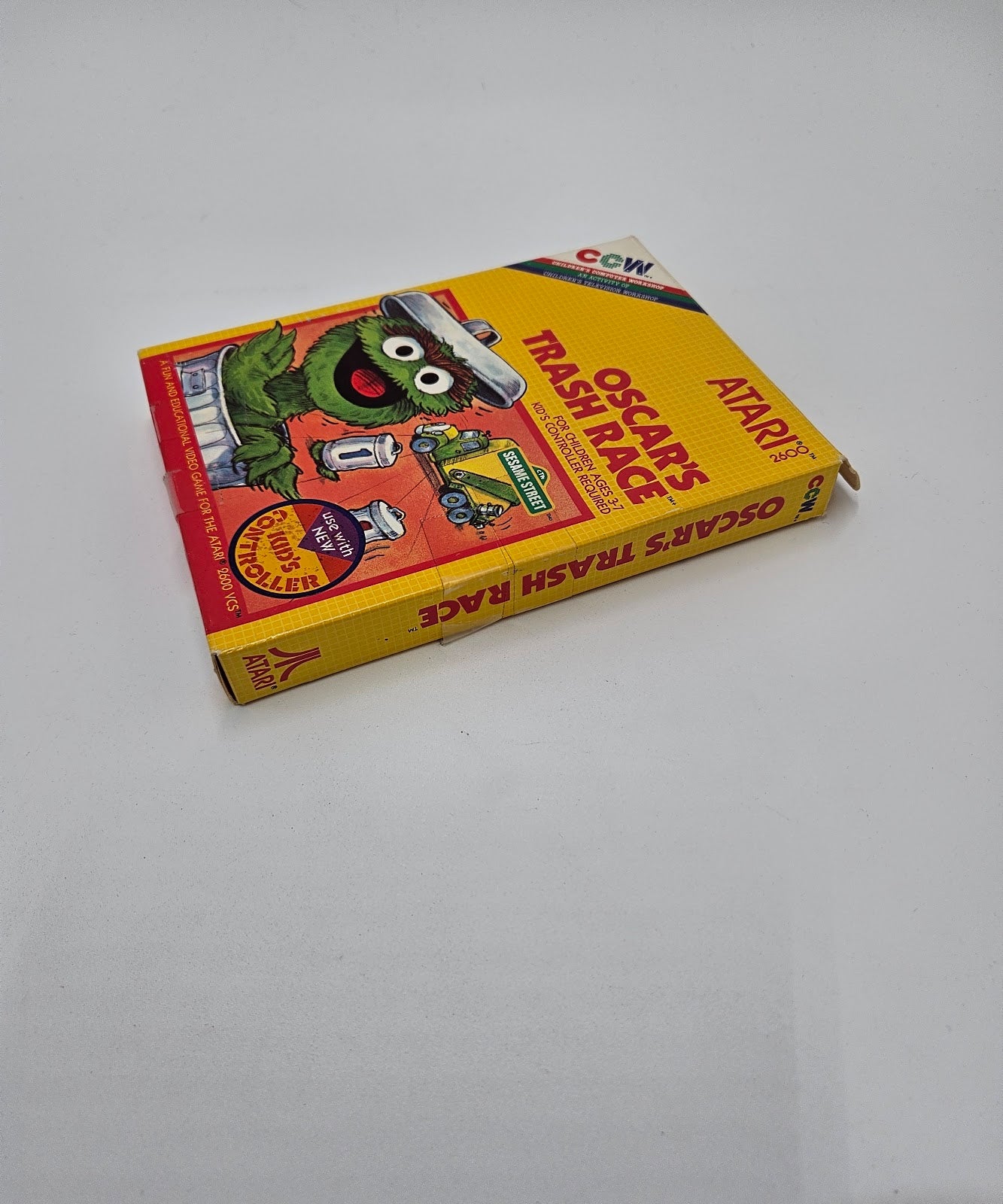 Oscar's Trash Race Atari 2600/VCS
