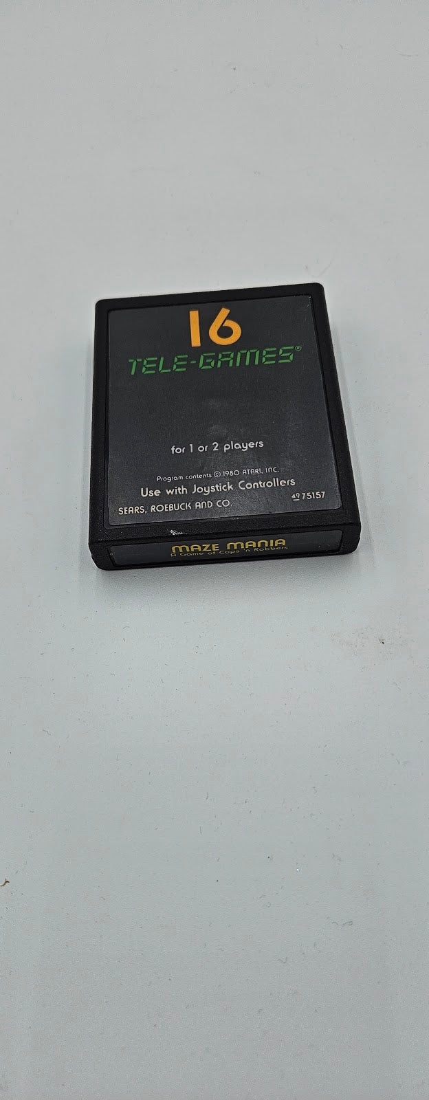 Maze Mania: A Game of Cops 'n Robbers Atari 2600/VCS