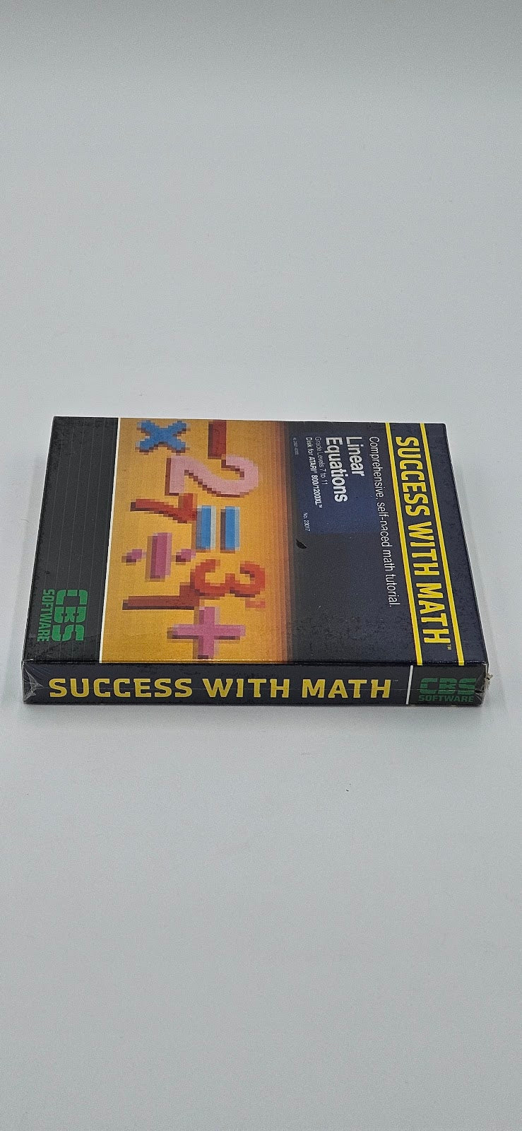 SUCCESS WITH MATH Linear Equations Atari 1200XL