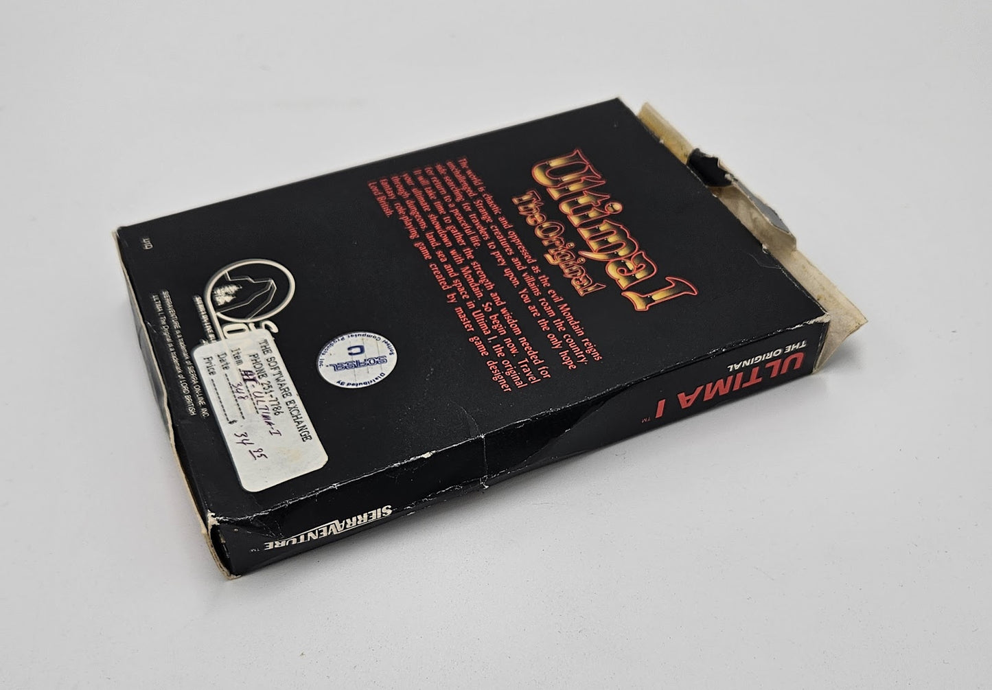 Ultima I: The Original The First Age of Darkness Atari 400/800
