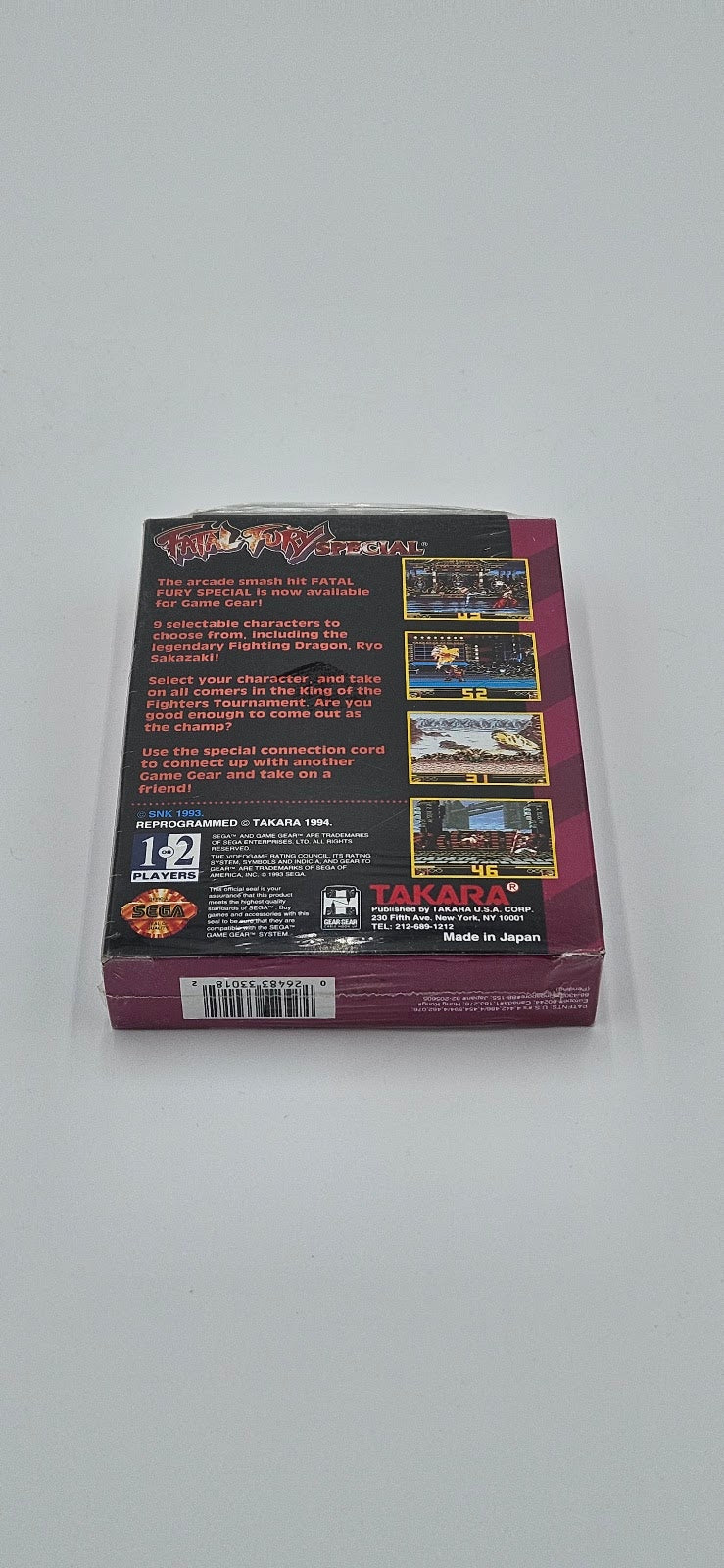 Fatal Fury Special Sega Game Gear