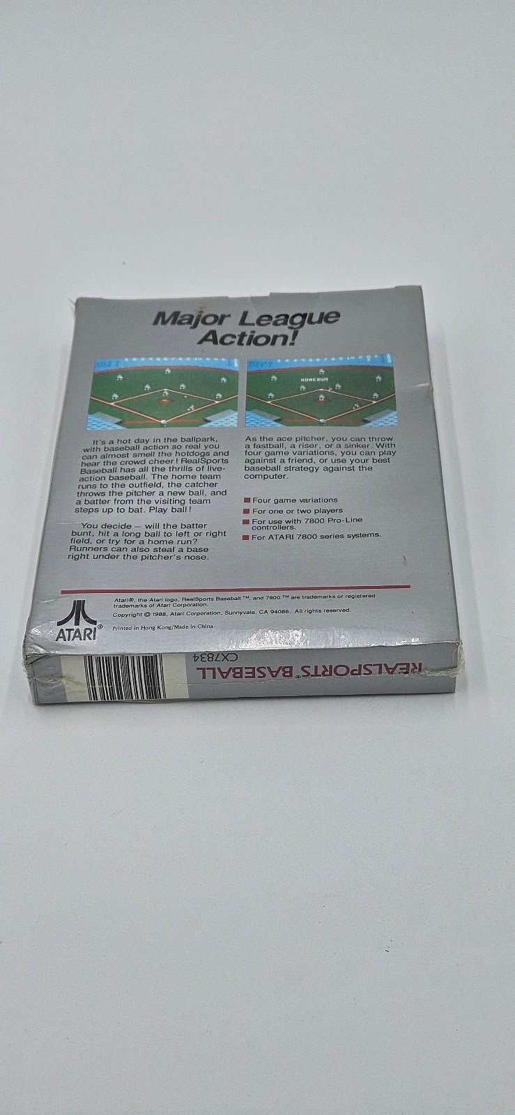 Realsports Baseball Atari 5200
