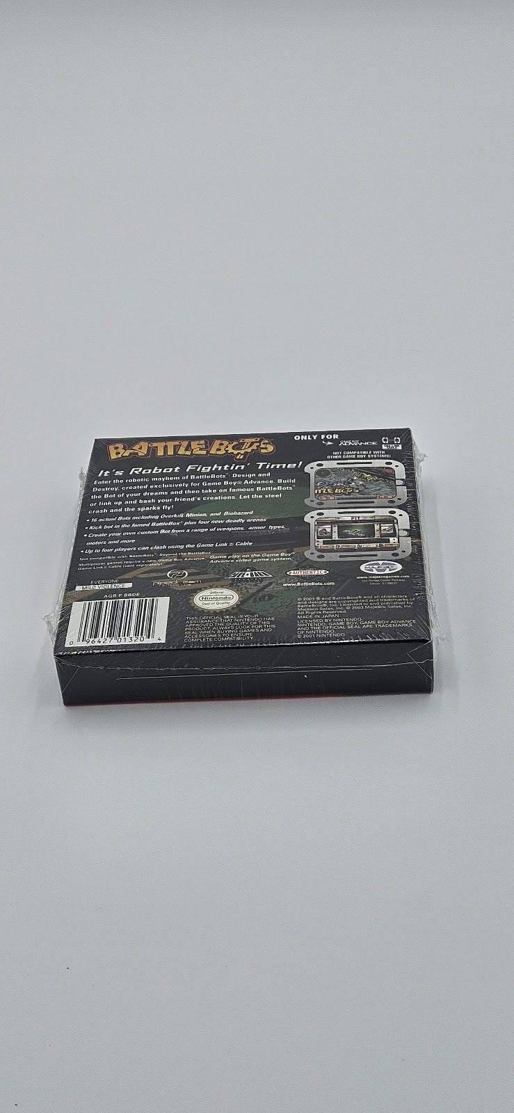 Battle Bots Design & Destroy GBA Factory Sealed - brande new - RARE