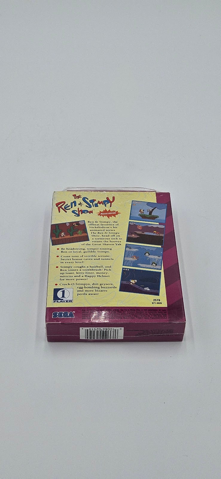 Quest for the Shaven Yak Sega Game Gear