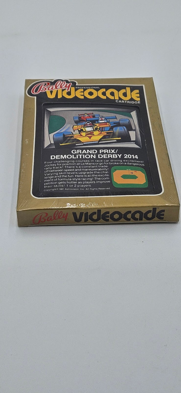 Bally Grand Prix/Demolition Derby 2014 (retail arcade) Bally Astrocade