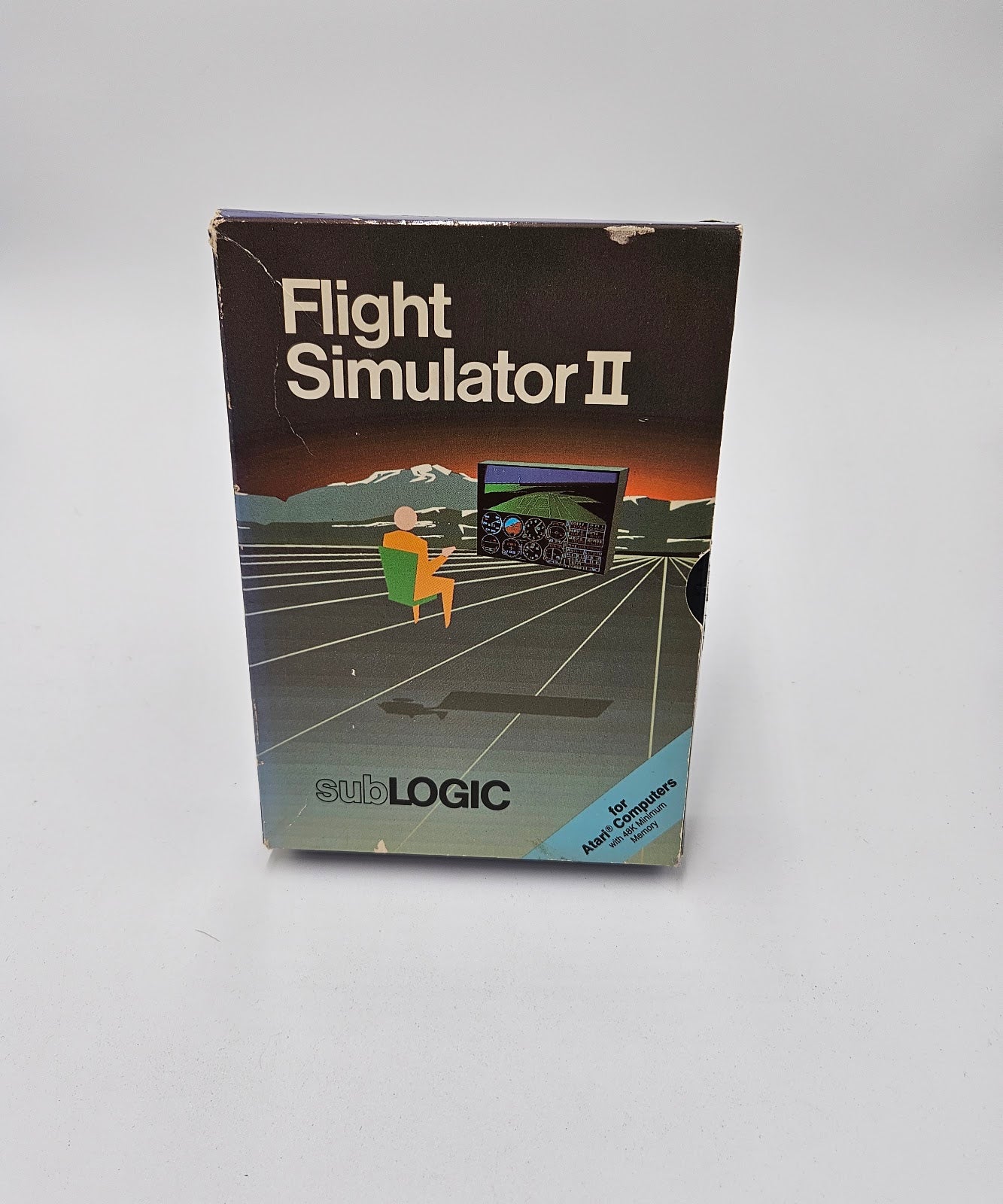 Flight Simulator II Atari XE/XL
