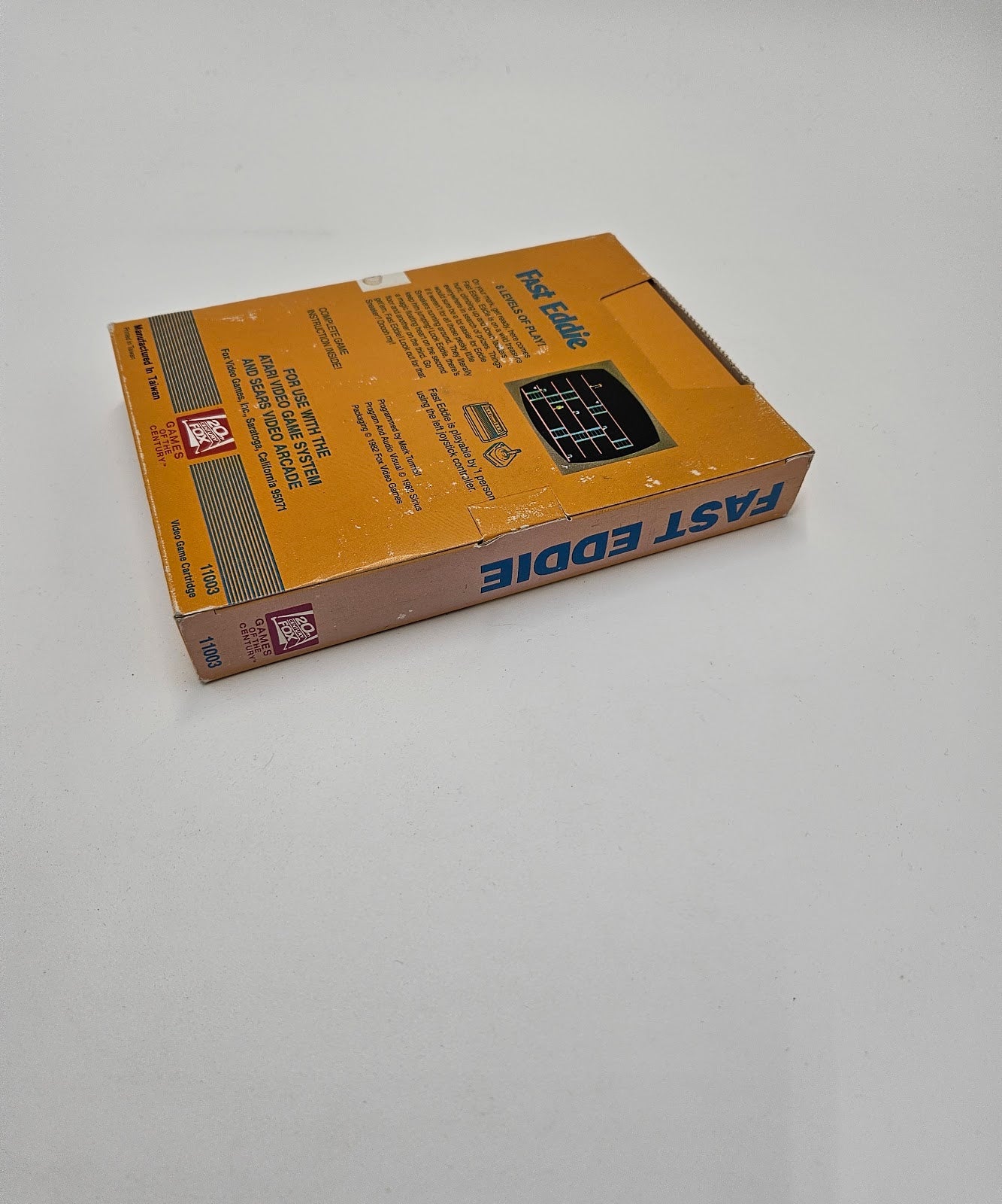 Fast Eddie Atari 2600/VCS