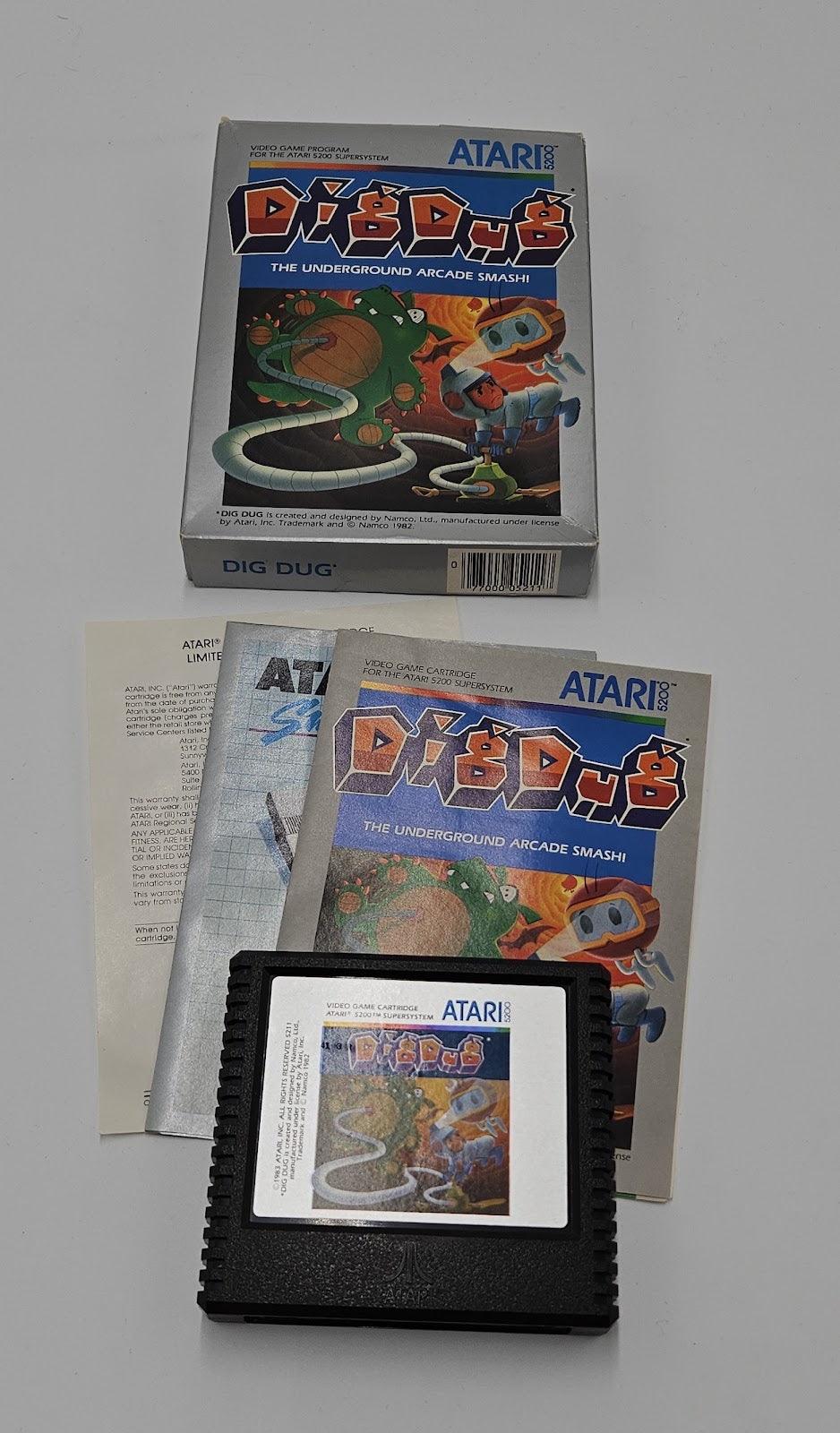 Dig Dug Atari 5200