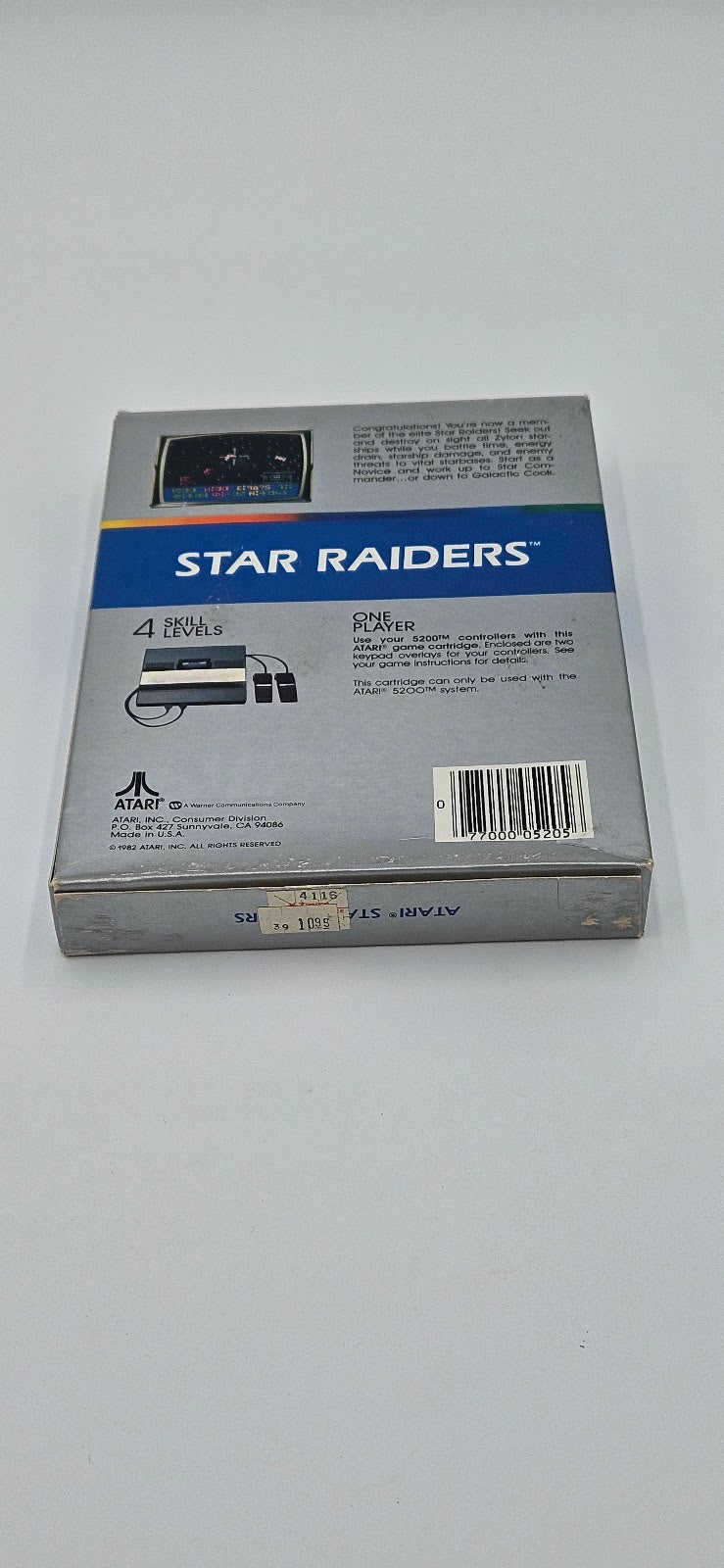 Air Raiders Atari 2600/VCS