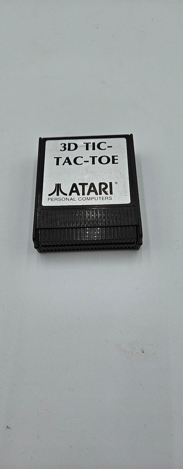 3-D Tic-Tac-Toe White Label Cartridge Atari 400/800