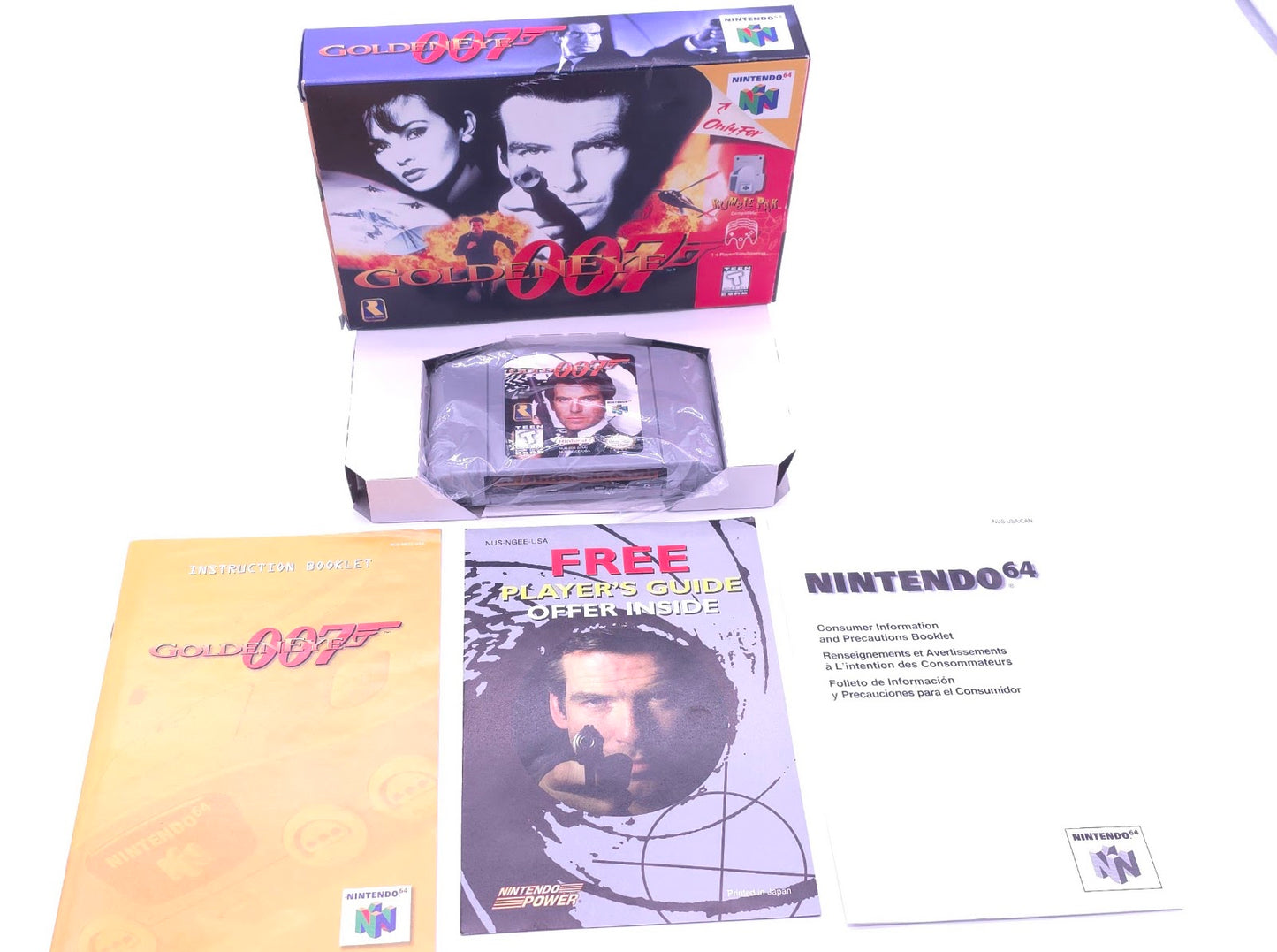 GoldenEye 007 Nintendo 64 Pristine CIB Complete High Grader