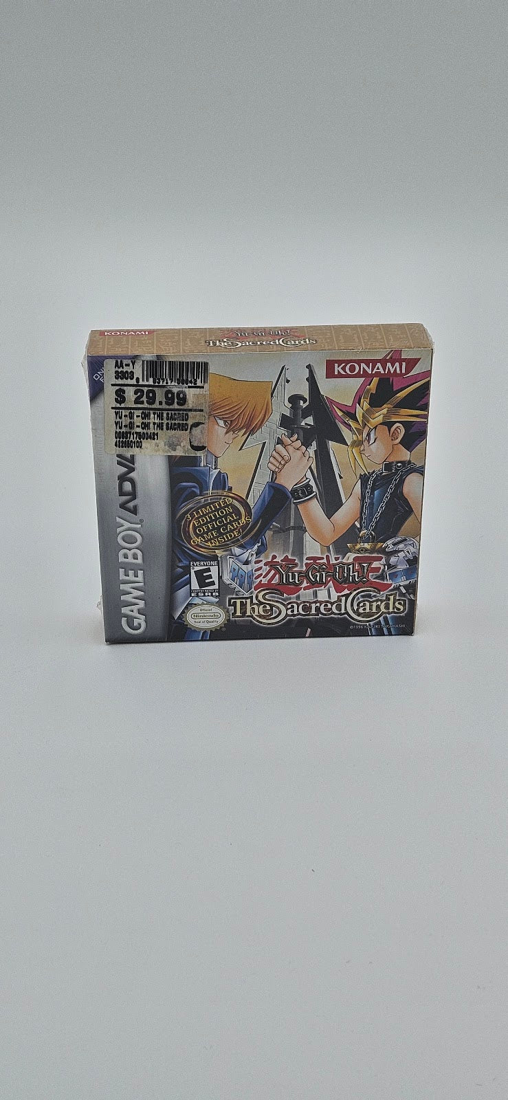 Yu-Gi-Oh! The Sacred Cards GBA - Factory Sealed RARE Gameboy Advance