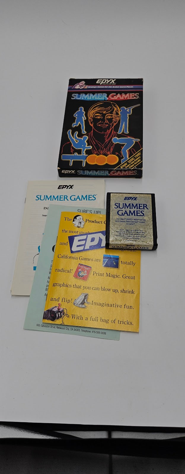 Summer Games Atari 2600/VCS