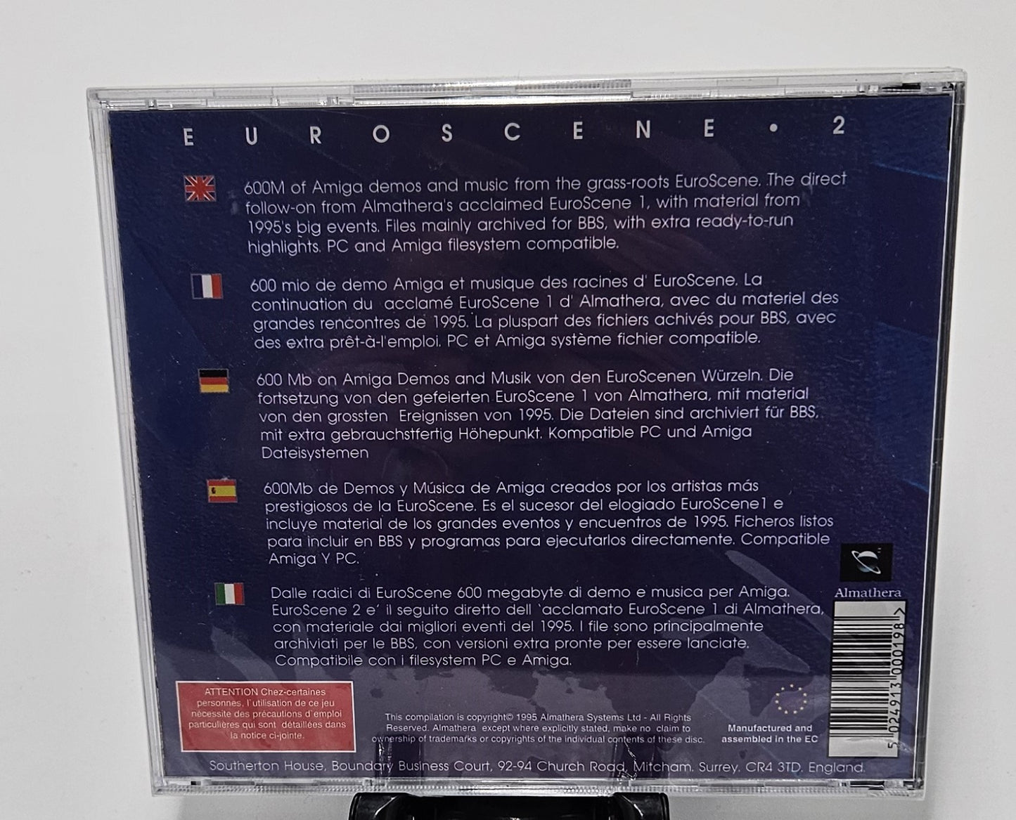 Euroscene 2 Amiga CDTV