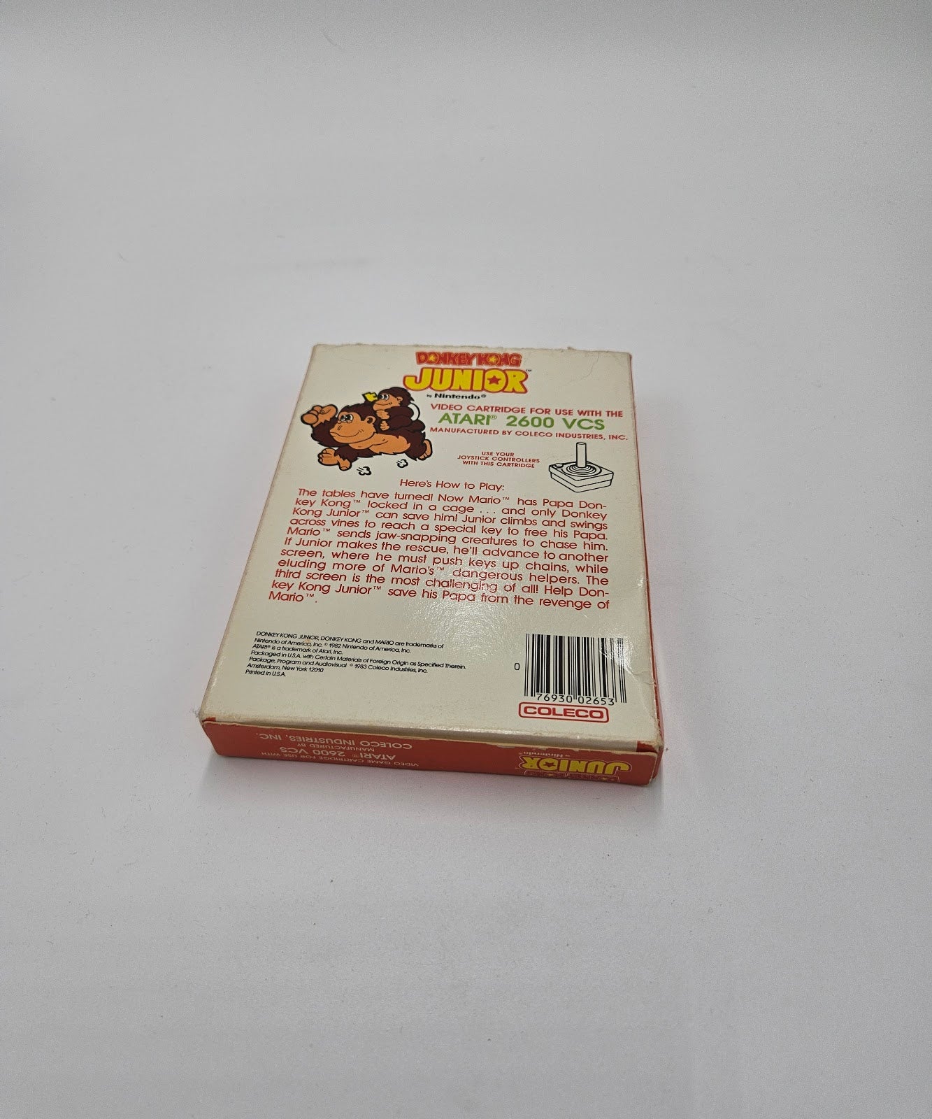 Donkey Kong Jr. Atari 2600/VCS