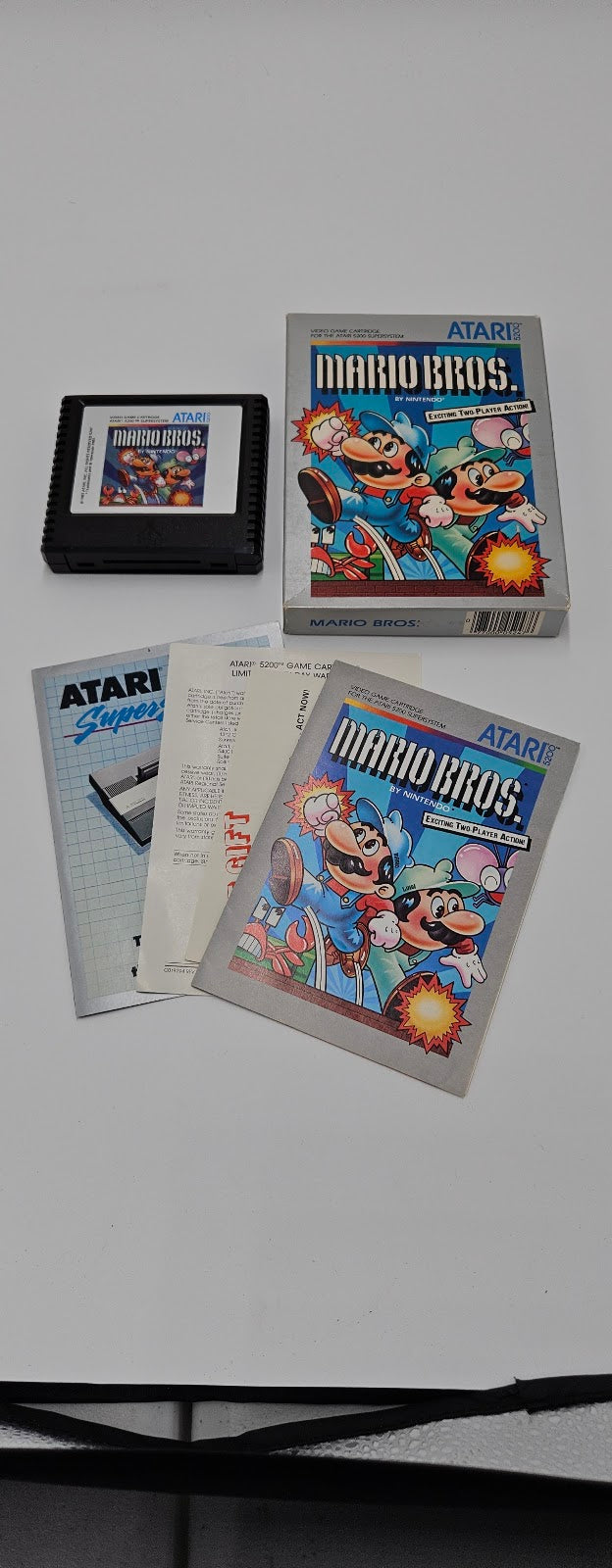 Mario Bros Atari 5200