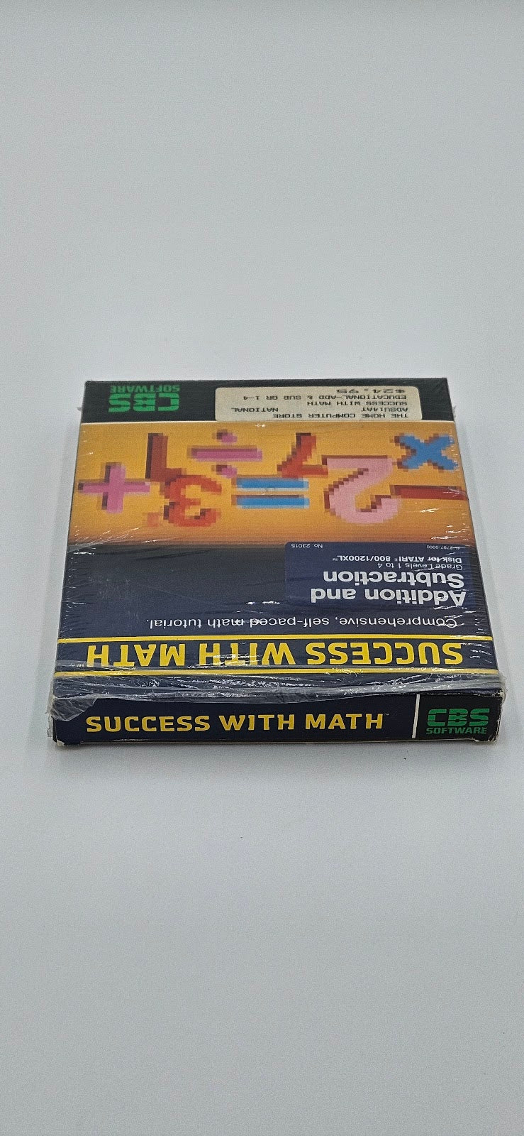 SUCCESS WITH MATH Addition and Subtraction Atari 1200XL